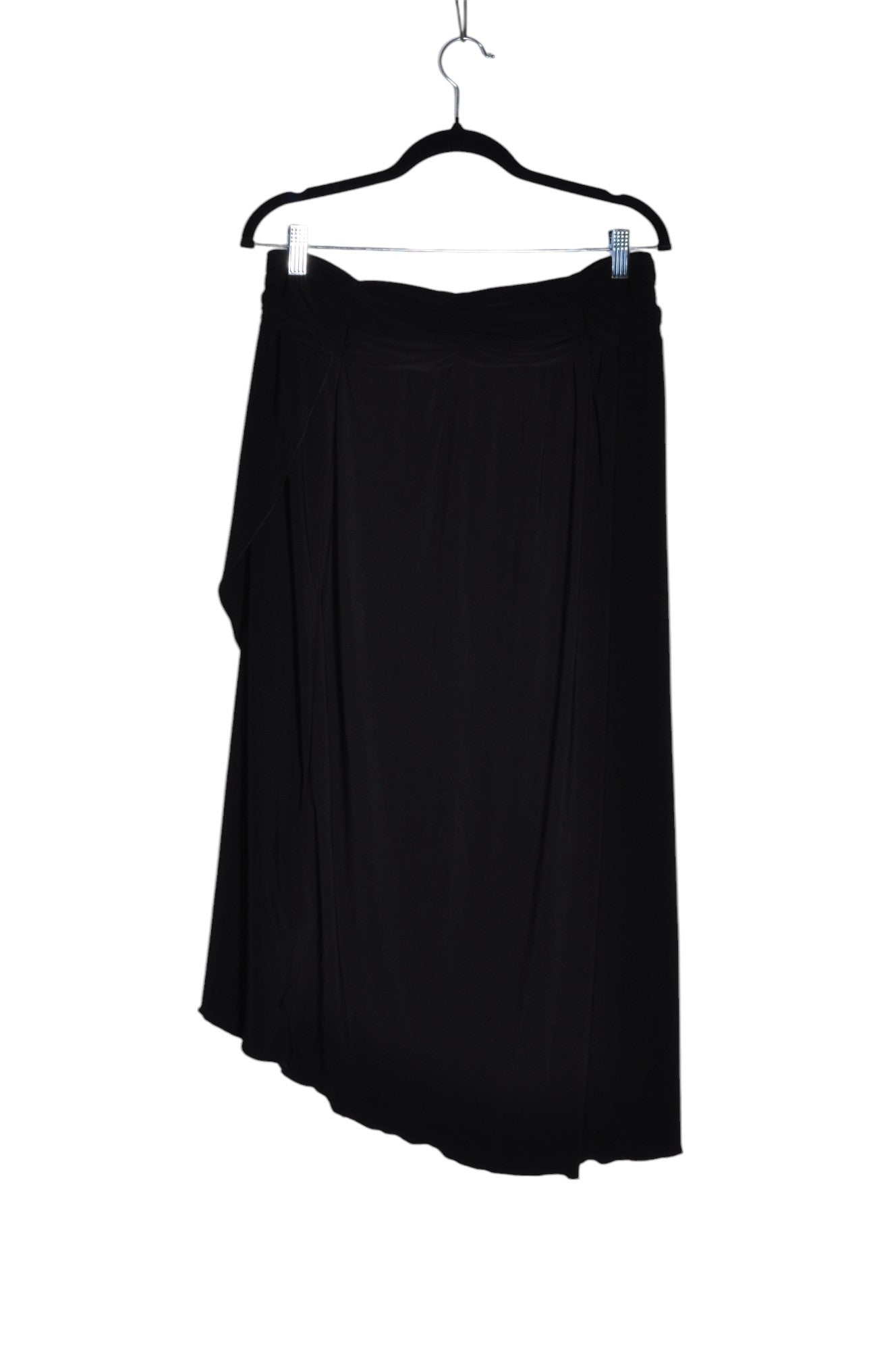 FEEL PRETTY Women's Stylish Casual Black Regular-Fit Skirt - Size L
