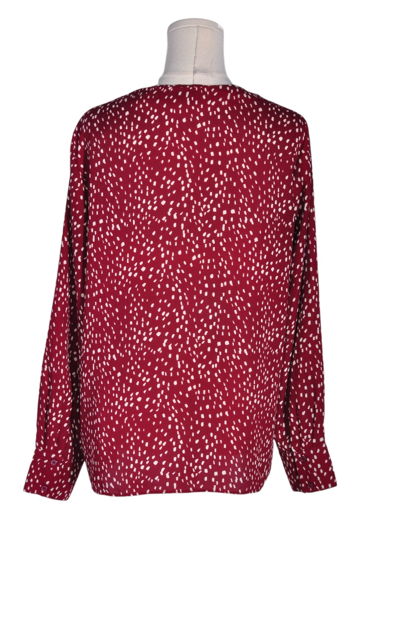 BANANA REPUBLIC Stylish Women's Red Regular-Fit Blouses - Size M
