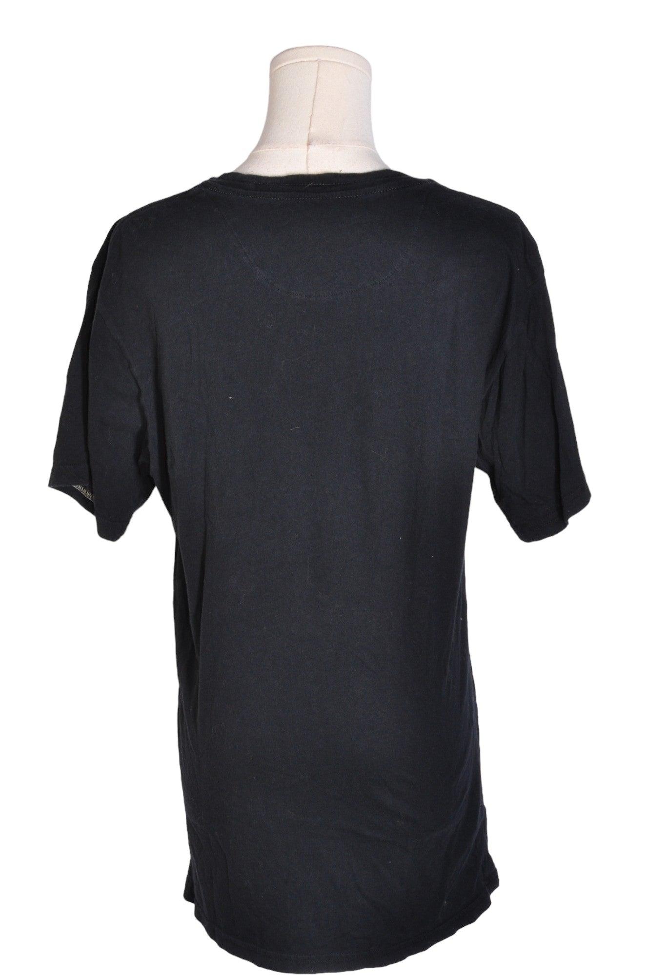 MITCHELL & NESS Stylish Women's Regular-Fit Black T-Shirt - Size M
