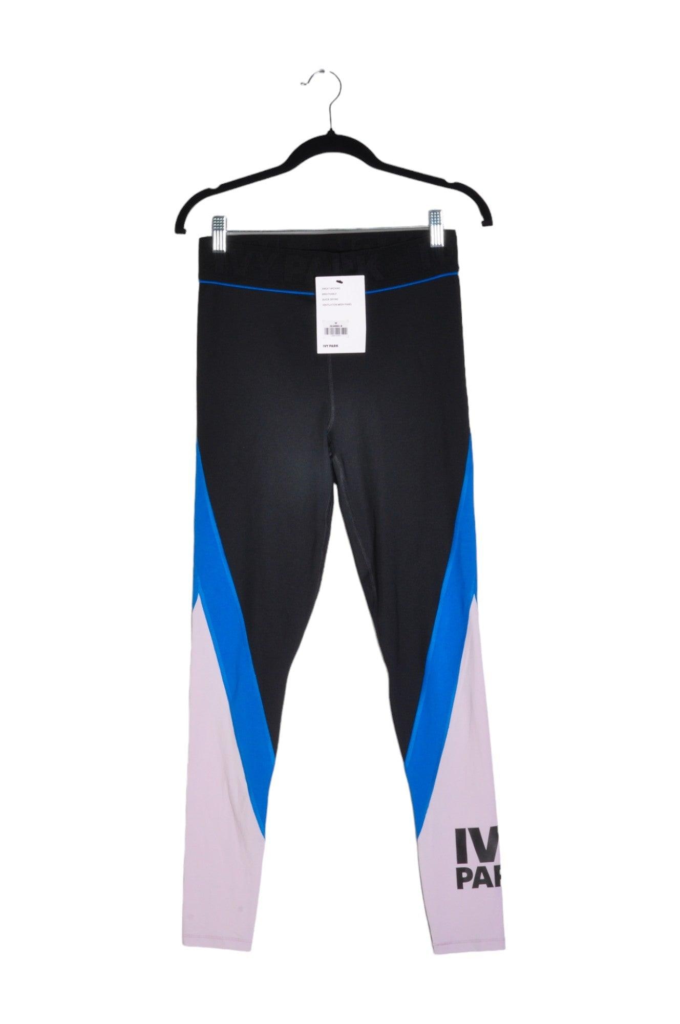 IVY PARK Stylish Women's Black Regular Fit Activewear Leggings - Size M
