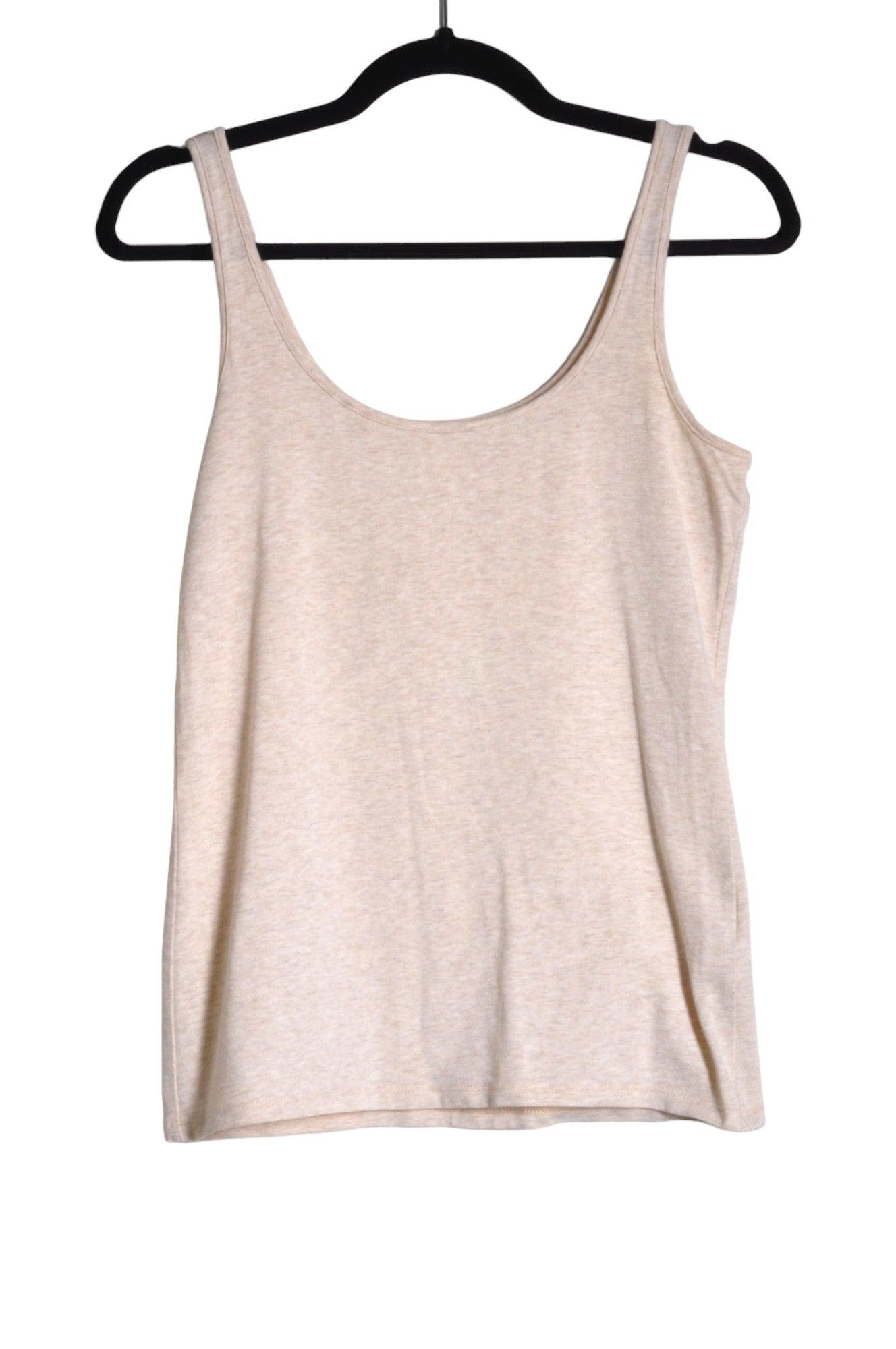 BANANA REPUBLIC Women's Regular Fit Beige S Size Tank Tops - Second Hand Fashion
