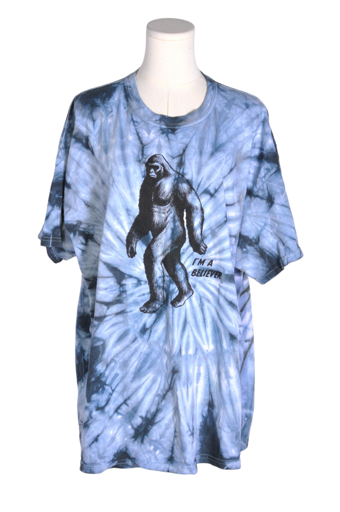 COLORTONE Stylish Women's Regular Fit Blue T-Shirts - Size 3XL