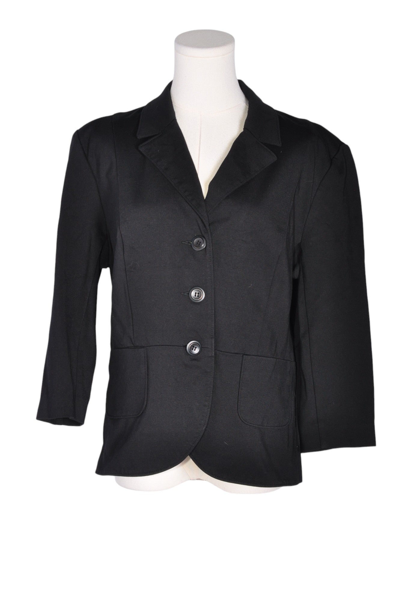 Stylish CHATEAU Regular Fit Black Blazers - XXL
