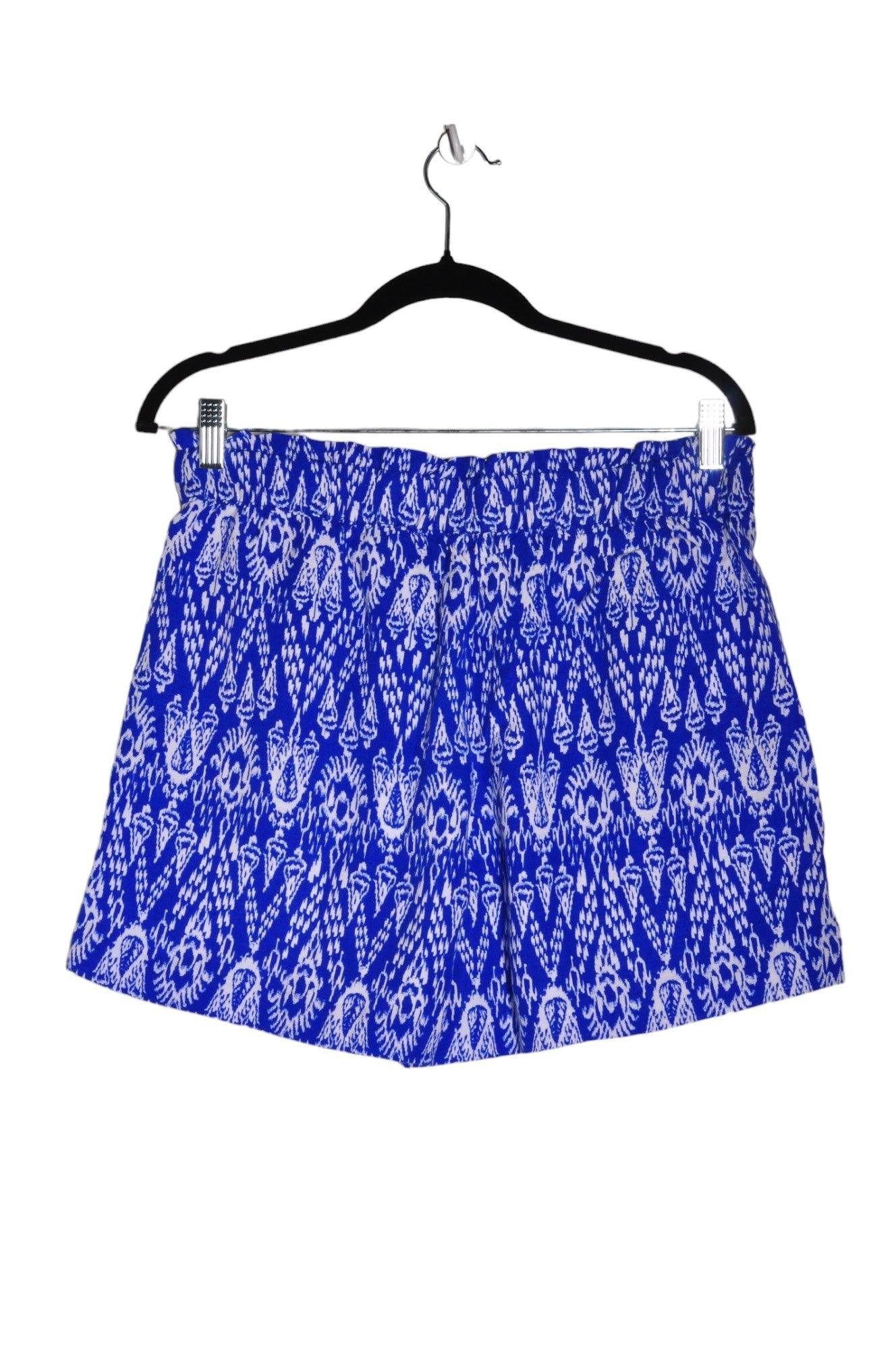 LOFT Stylish Women's Classic Blue Regular-Fit Shorts - Size M