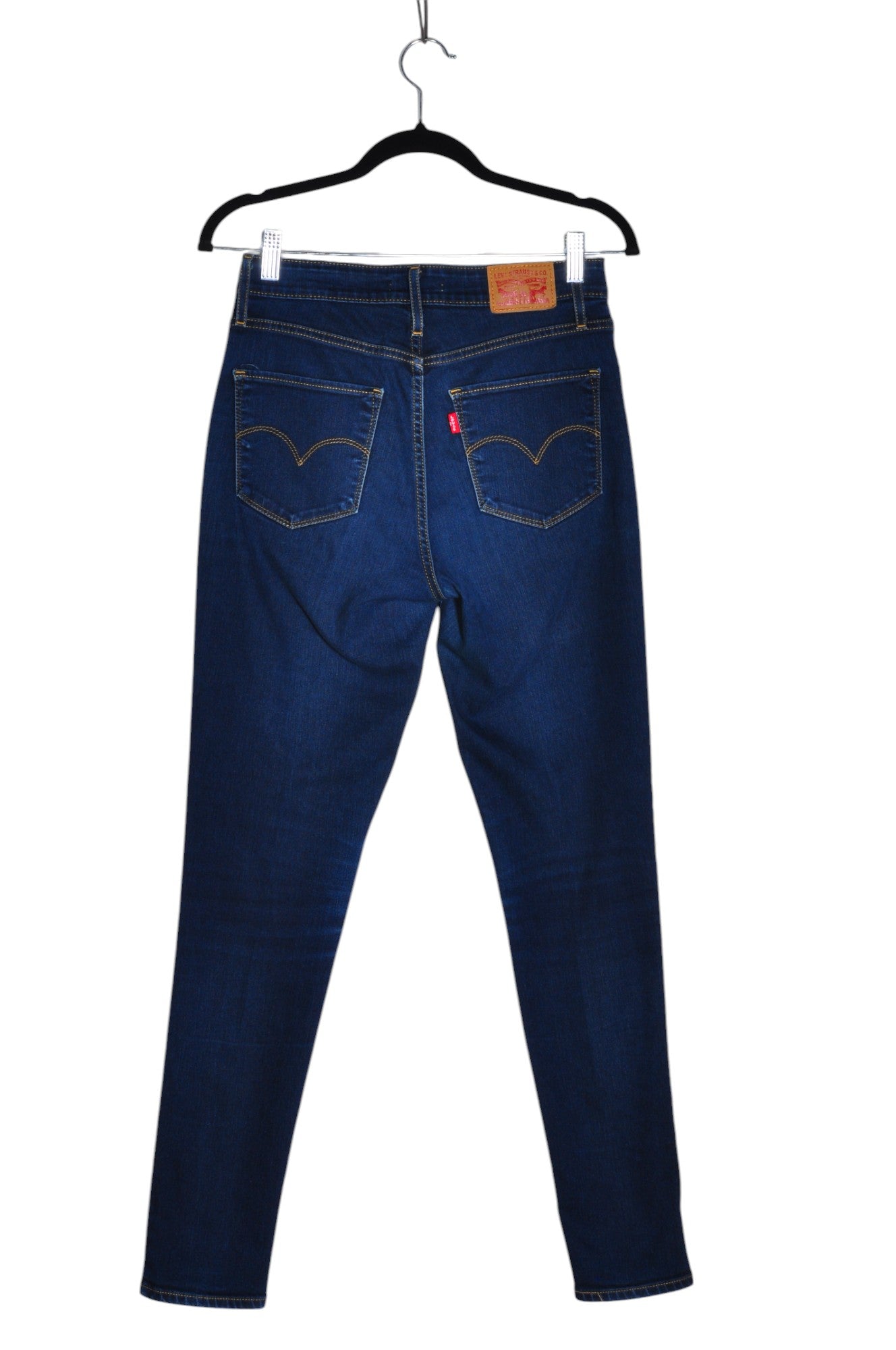 LEVI'S Second-Hand Blue Regular-Fit Women's Straight-Legged Jeans Size 27
