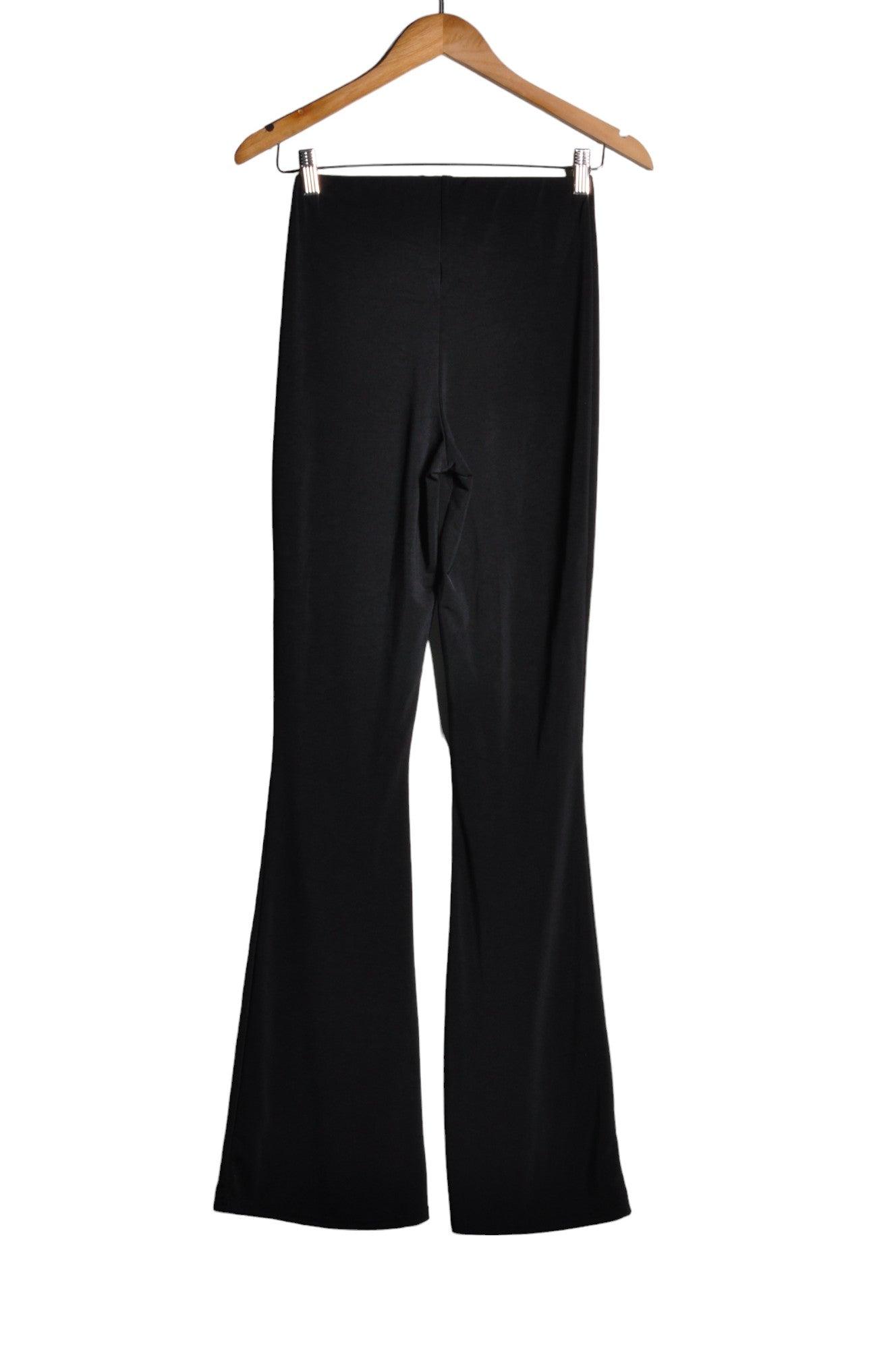 MISSGUIDED Stylish Women's Regular-Fit Black Work Pants - Size 4