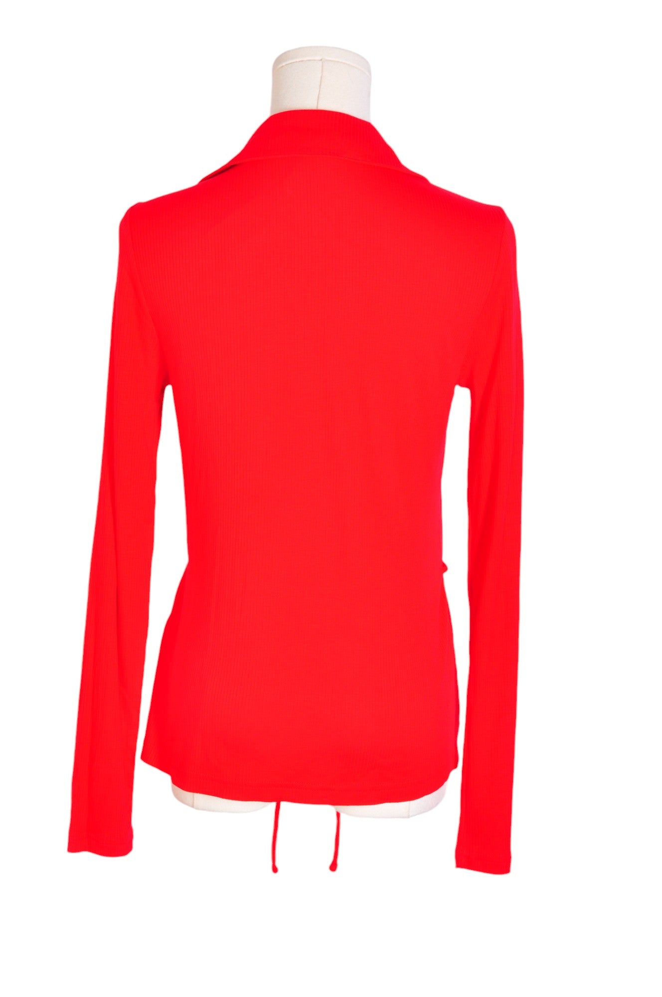 Stylish BANANA REPUBLIC Women's Regular Fit Red Blouse - Size S
