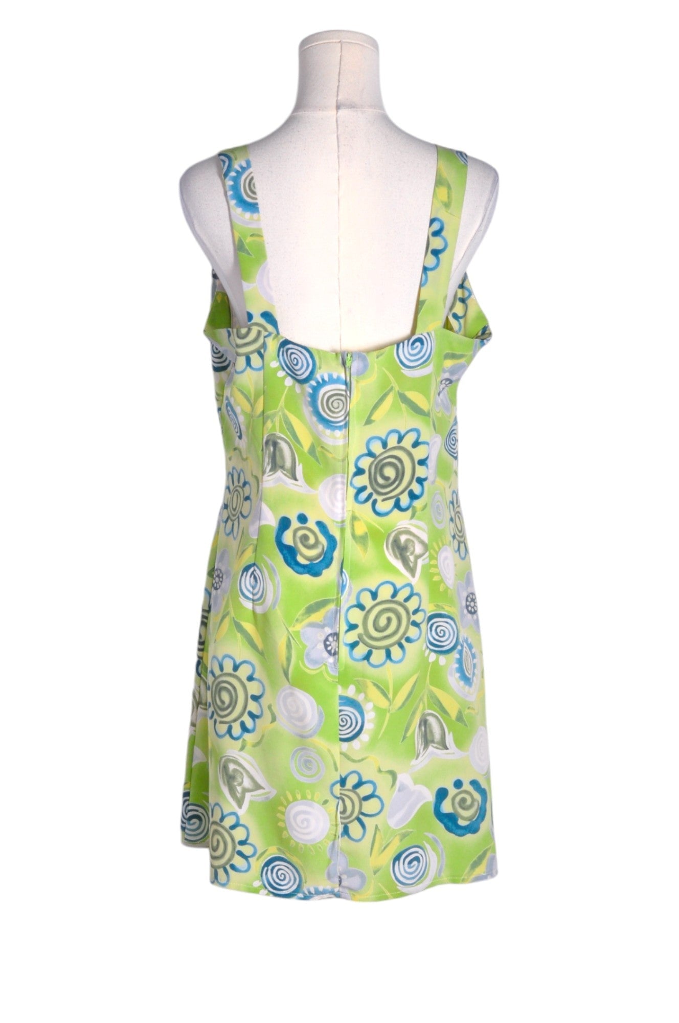 PARISCOPE Stylish Women's A-Line Green Dress in Regular Fit - Size M