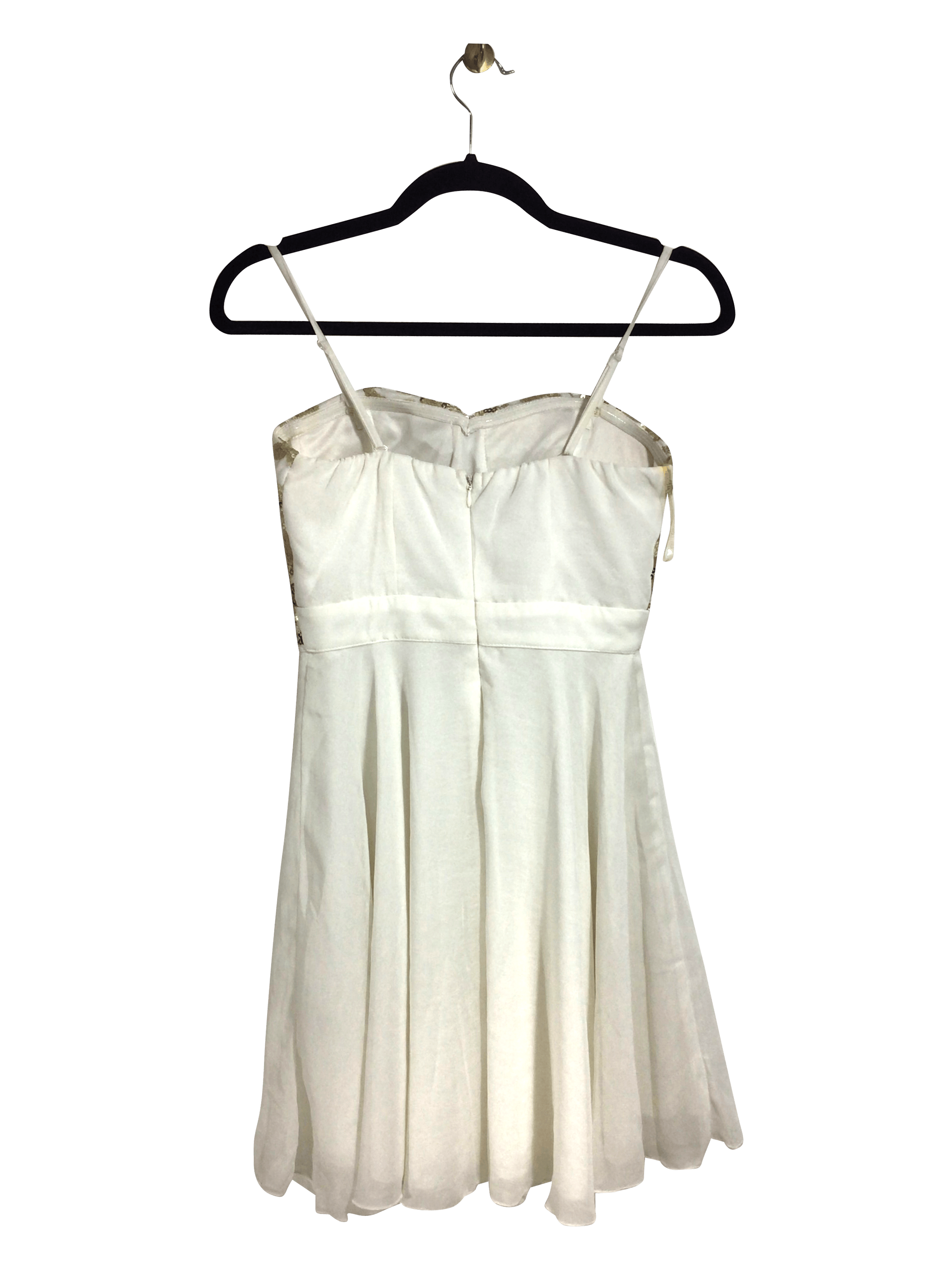 PARISIAN COLLECTION Chic Women's White XS Regular Fit Mini Dresses