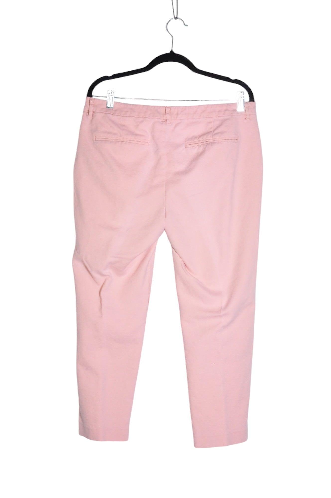 Stylish OLD NAVY Pink Regular Fit Size 12 Women's Work Pants