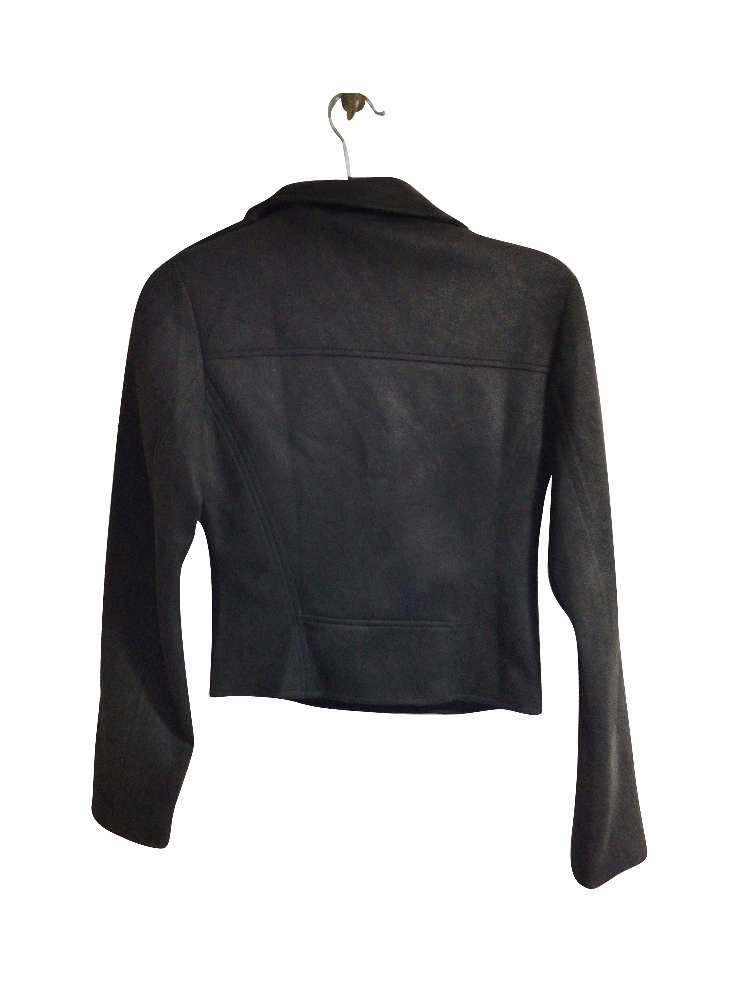 Stylish CRYSTAL KOBE Women's Regular Fit Black Coat - Size XS
