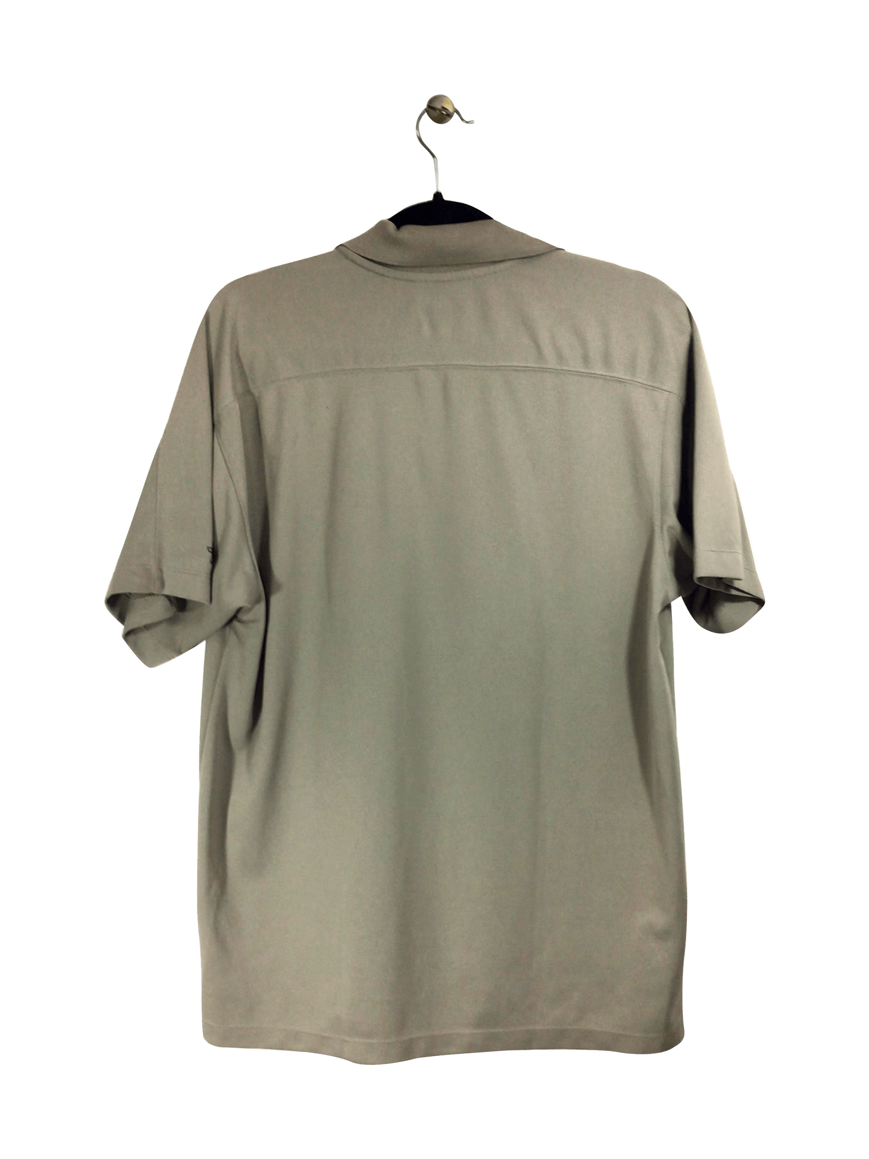 COLUMBIA Gray Regular Fit Men's Second - Hand T - shirt - Size L