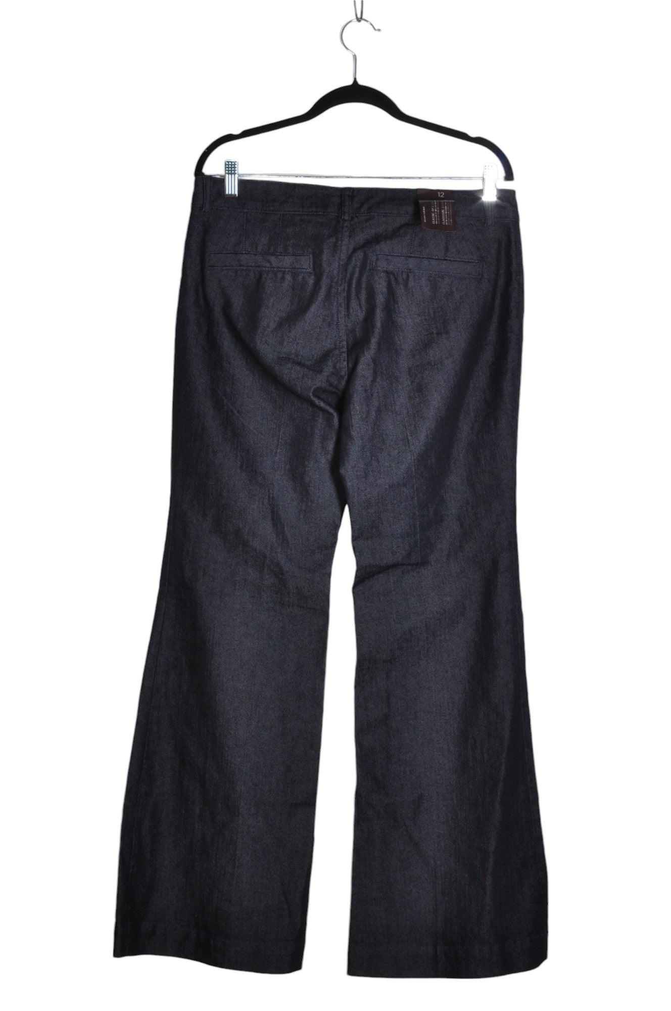 BANANA REPUBLIC Stylish Women's Blue Regular Fit Straight-Legged Jeans - Size 12