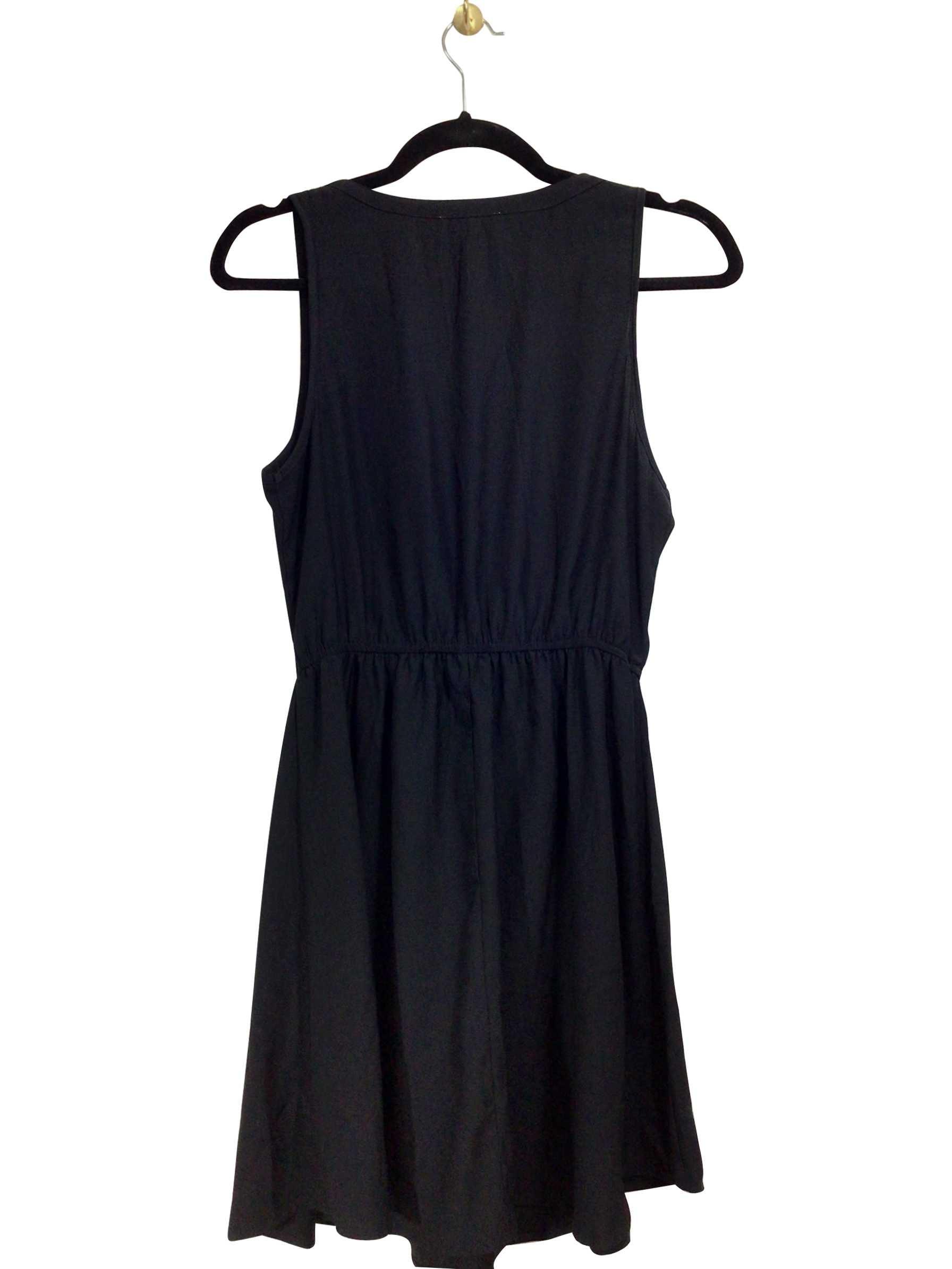 COTTON ON Stylish Regular Fit Black Wrap Dress - Size S