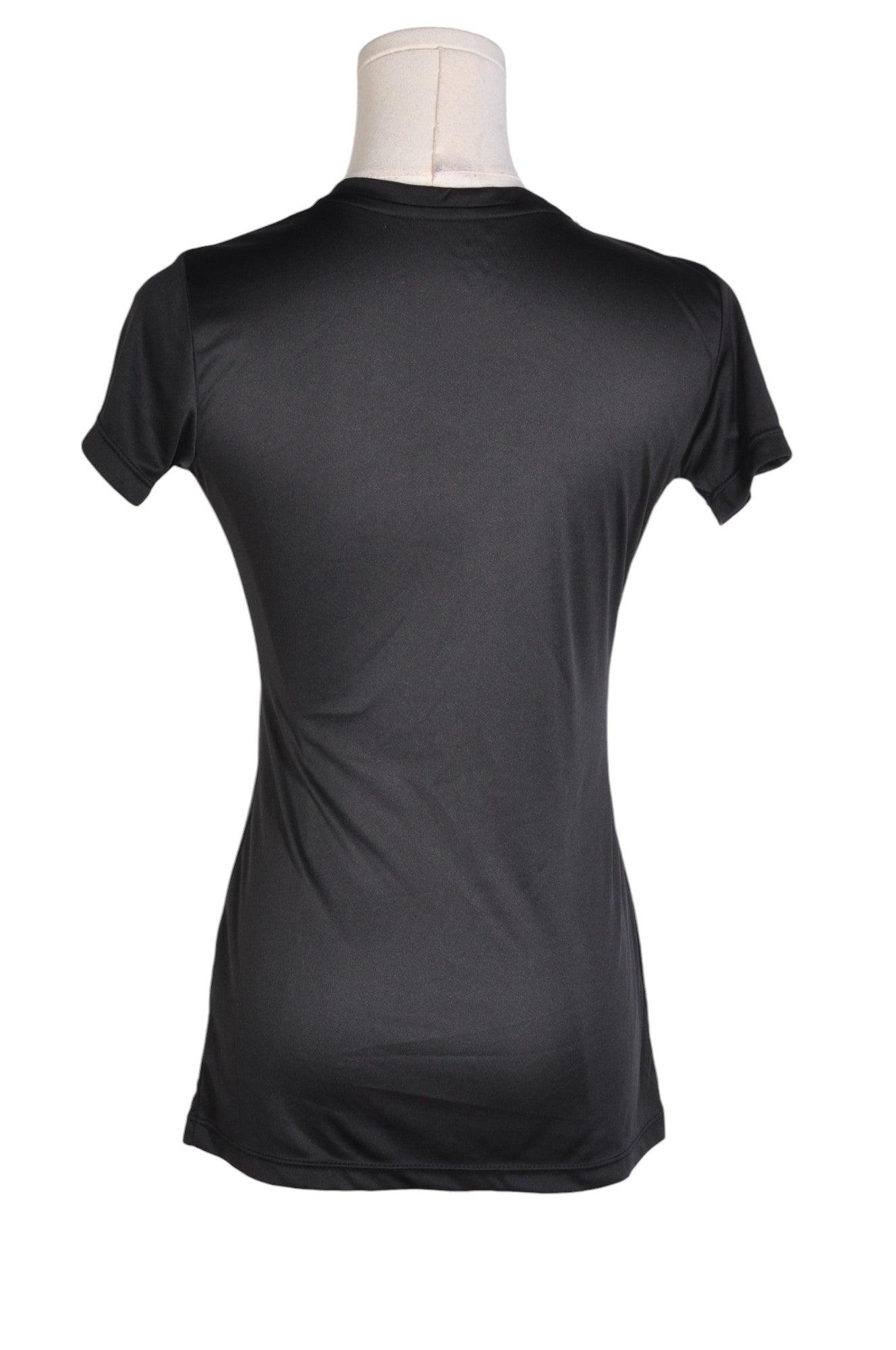 FILA Stylish Black Regular-Fit Second-Hand Women's Activewear Tops - Size S