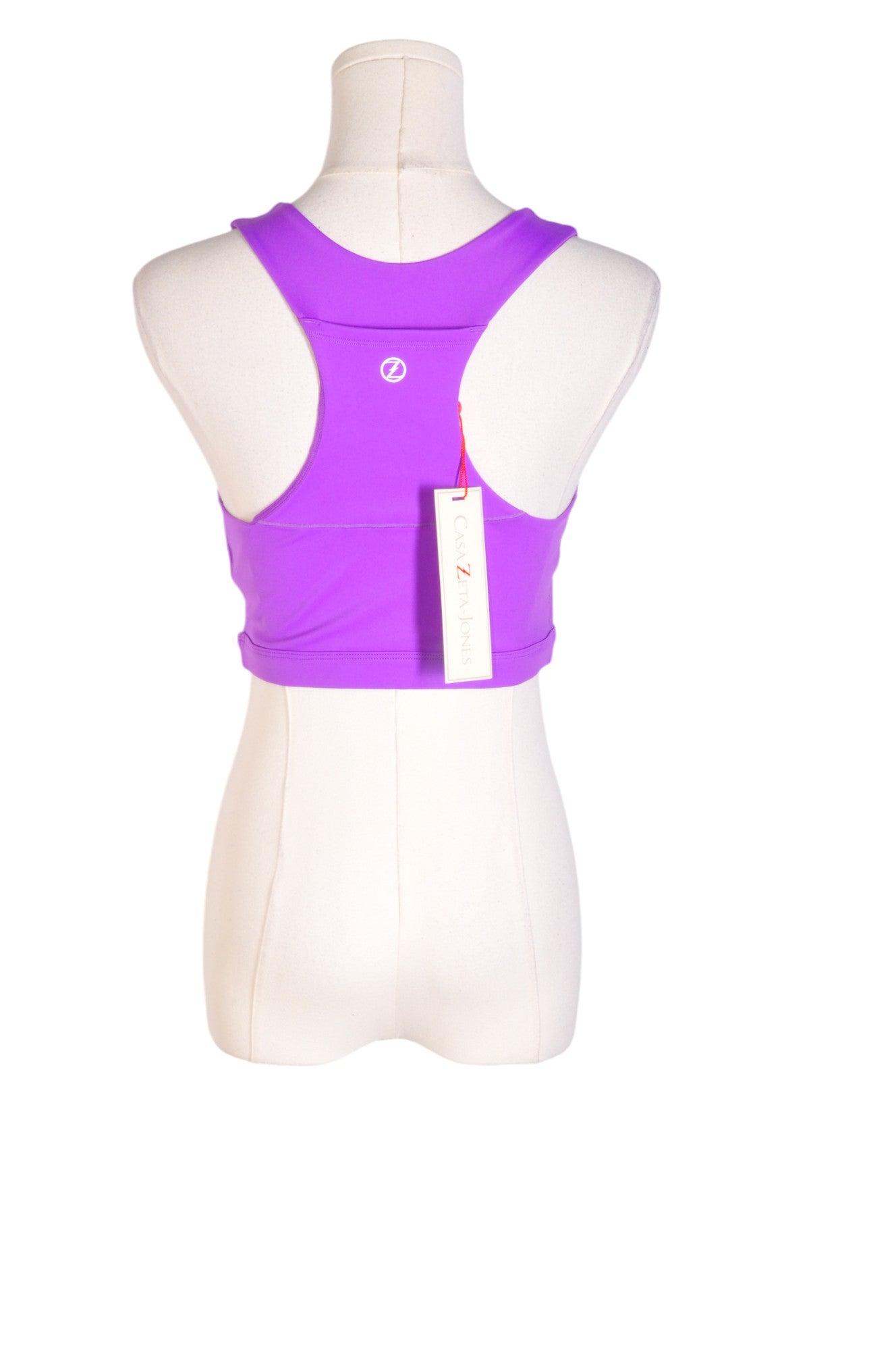 CAZA ZETA-JONES Stylish Women's Purple Regular Fit S Size Activewear Sports Bras