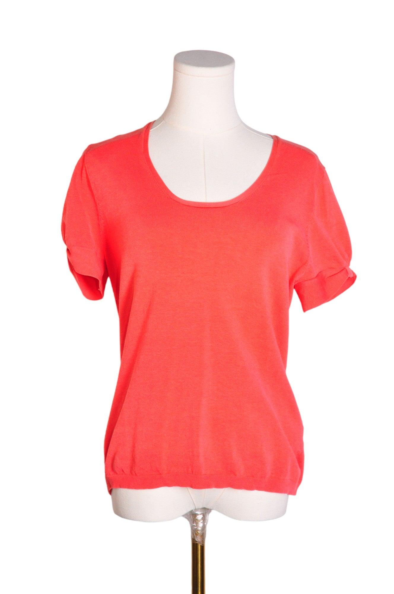 Gorgeous Second-Hand HUGO BOSS Pink Regular-Fit Women's T-Shirt - Size M