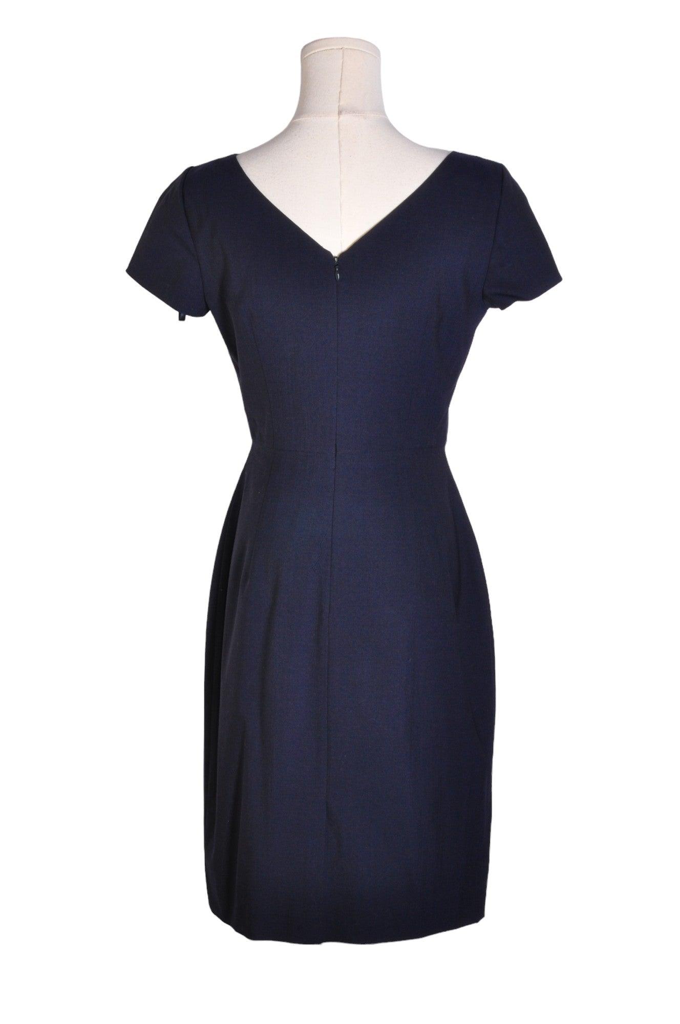 Stylish BANANA REPUBLIC Women's Regular Fit Blue Sheath Dress - Size 4