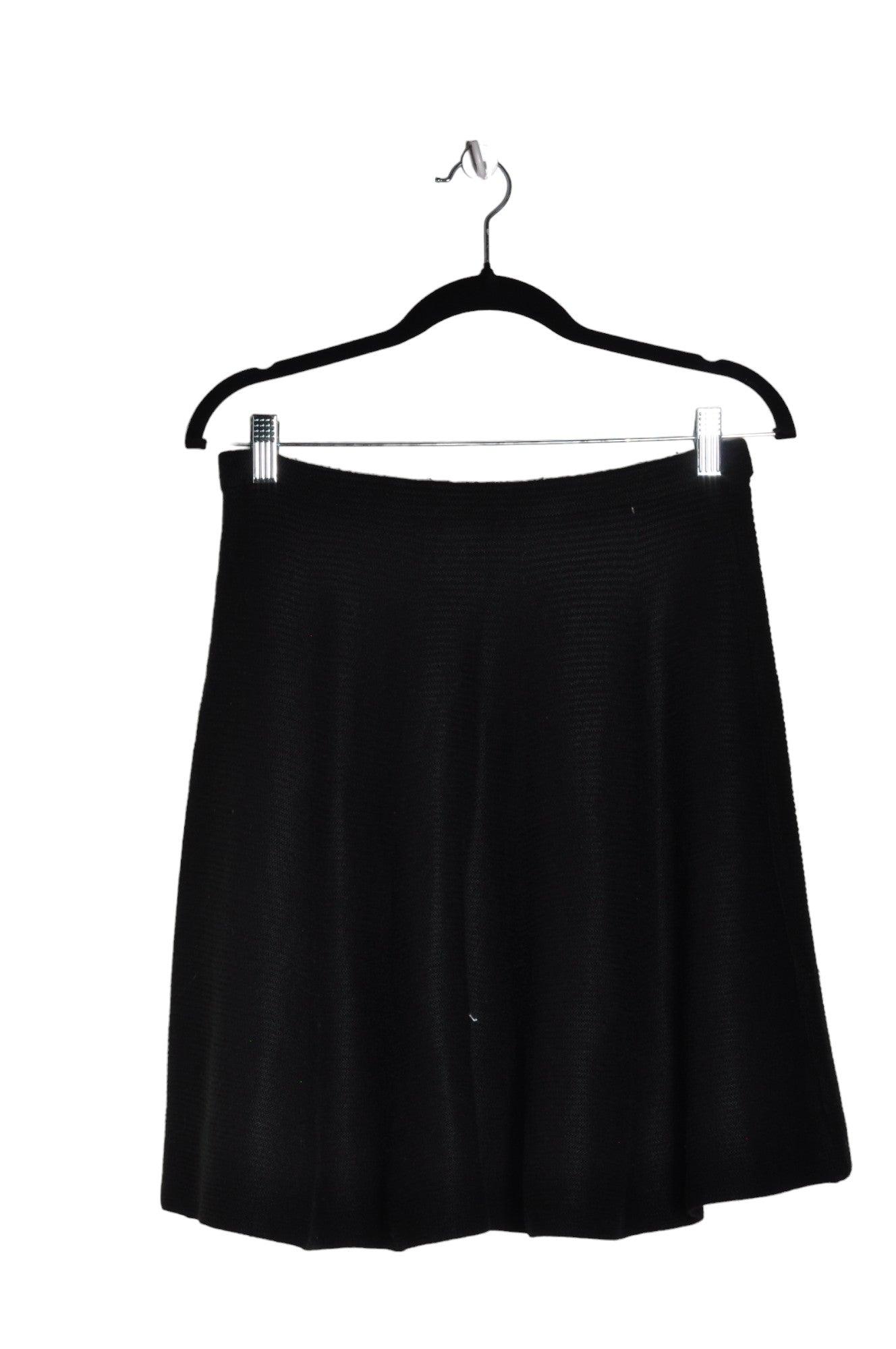 FOREVER 21 Stylish Women's Black Regular Fit Casual Knee-Length Skirt - Size M