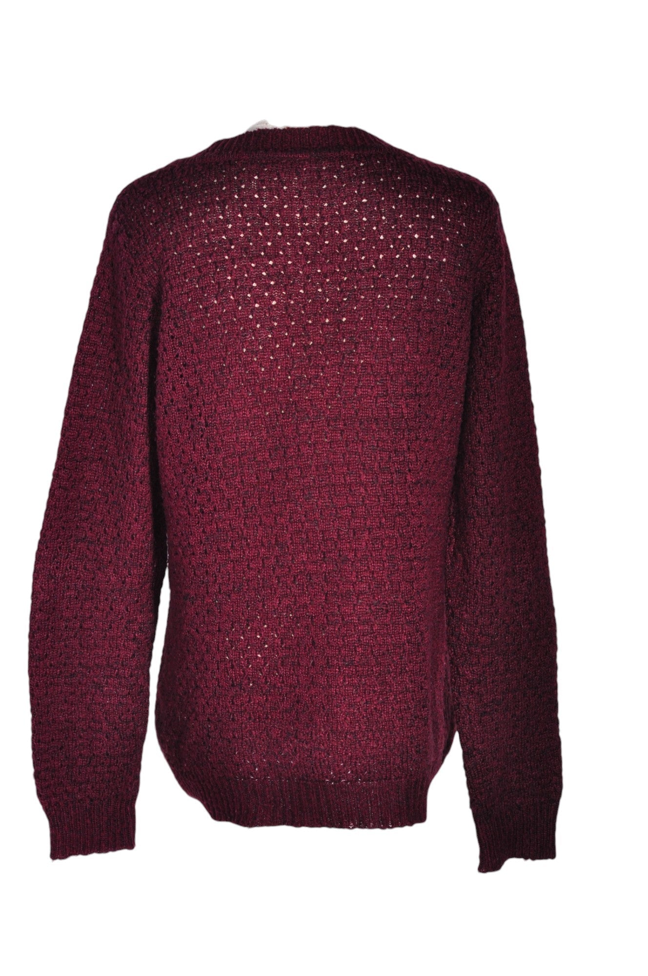 ICHI Stylish Purple Regular Fit Women's Sweater - Size M