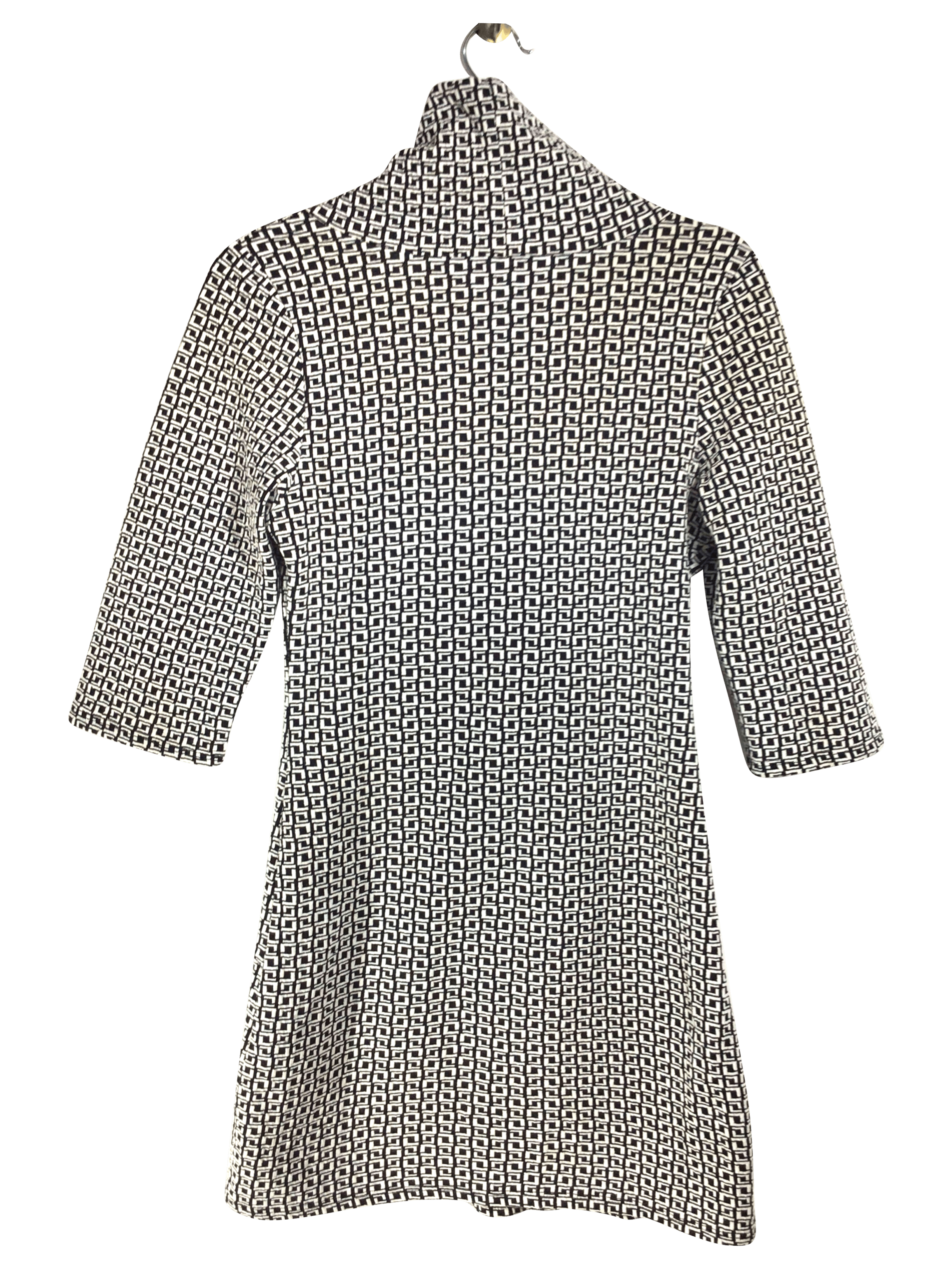 COLORI Women's Stylish White Wrap Dress - Regular Fit, Size M