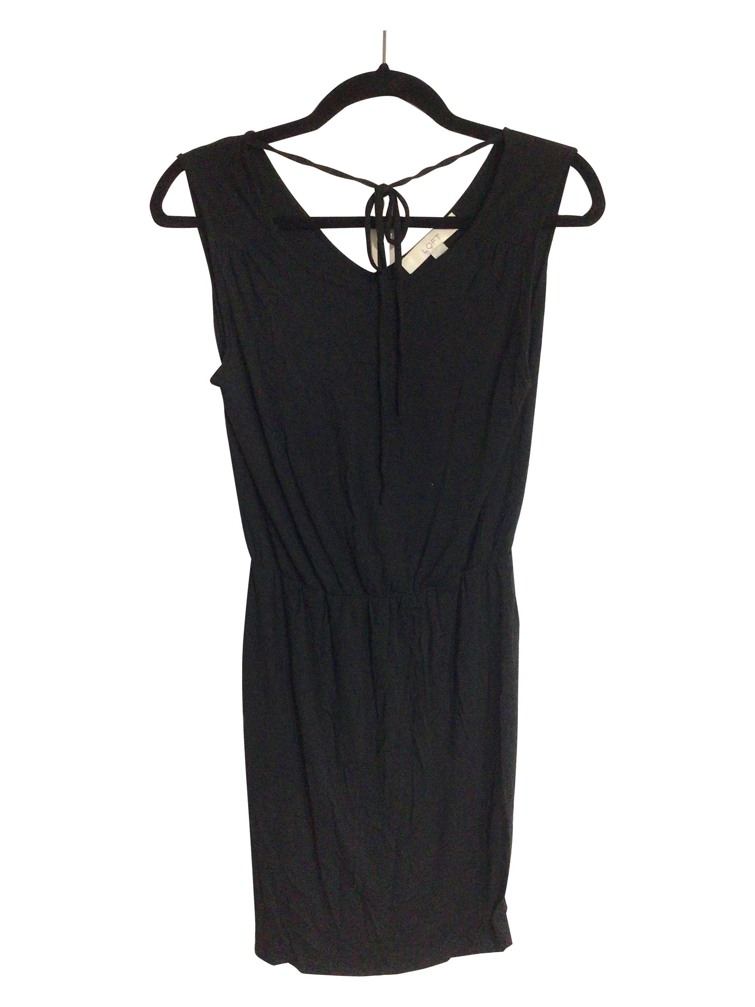 Chic LOFT Regular Fit Black Midi Dress - Size XS