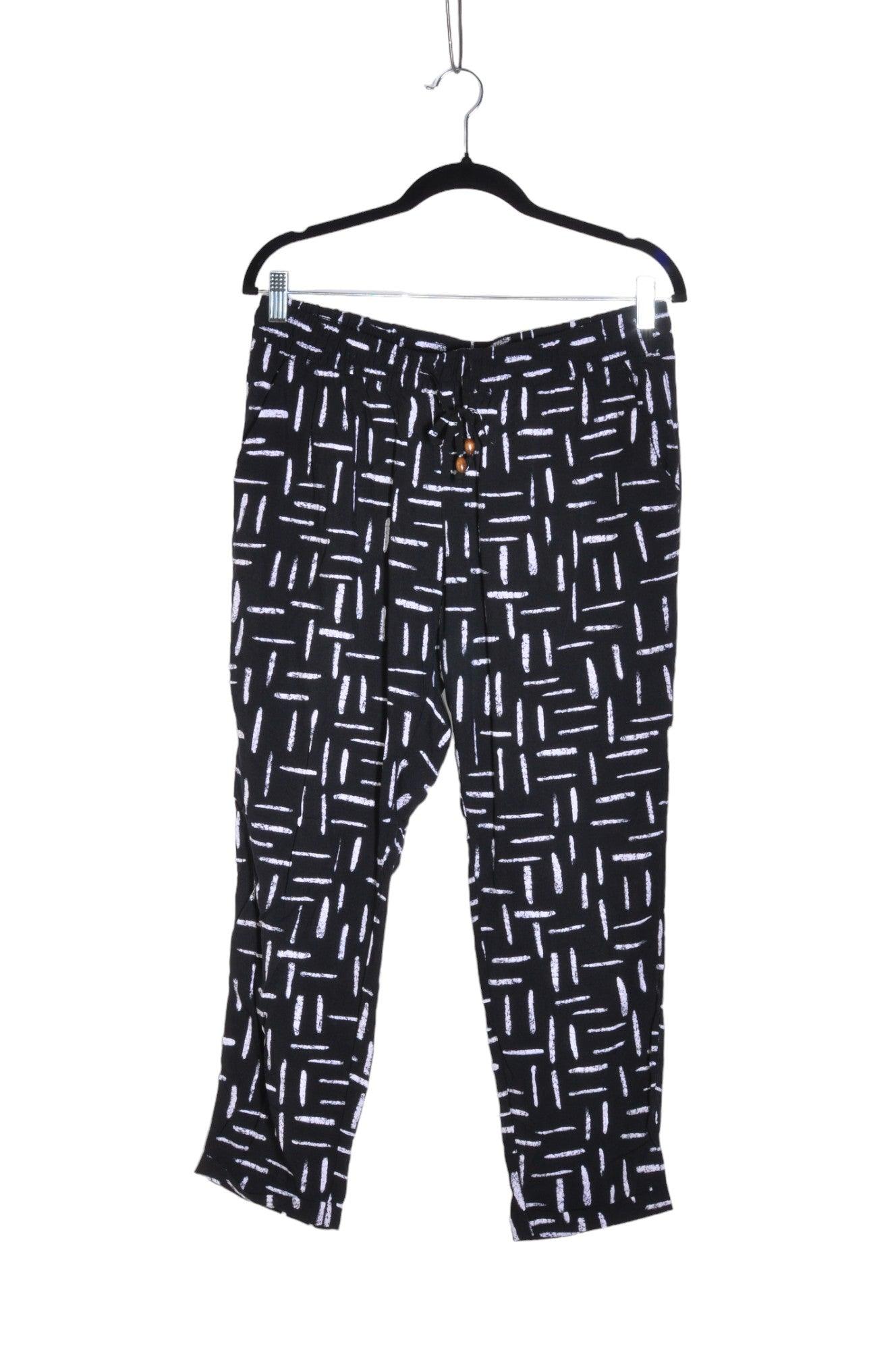 OLD NAVY Stylish Women's Regular Fit Black Work Pants - Size M