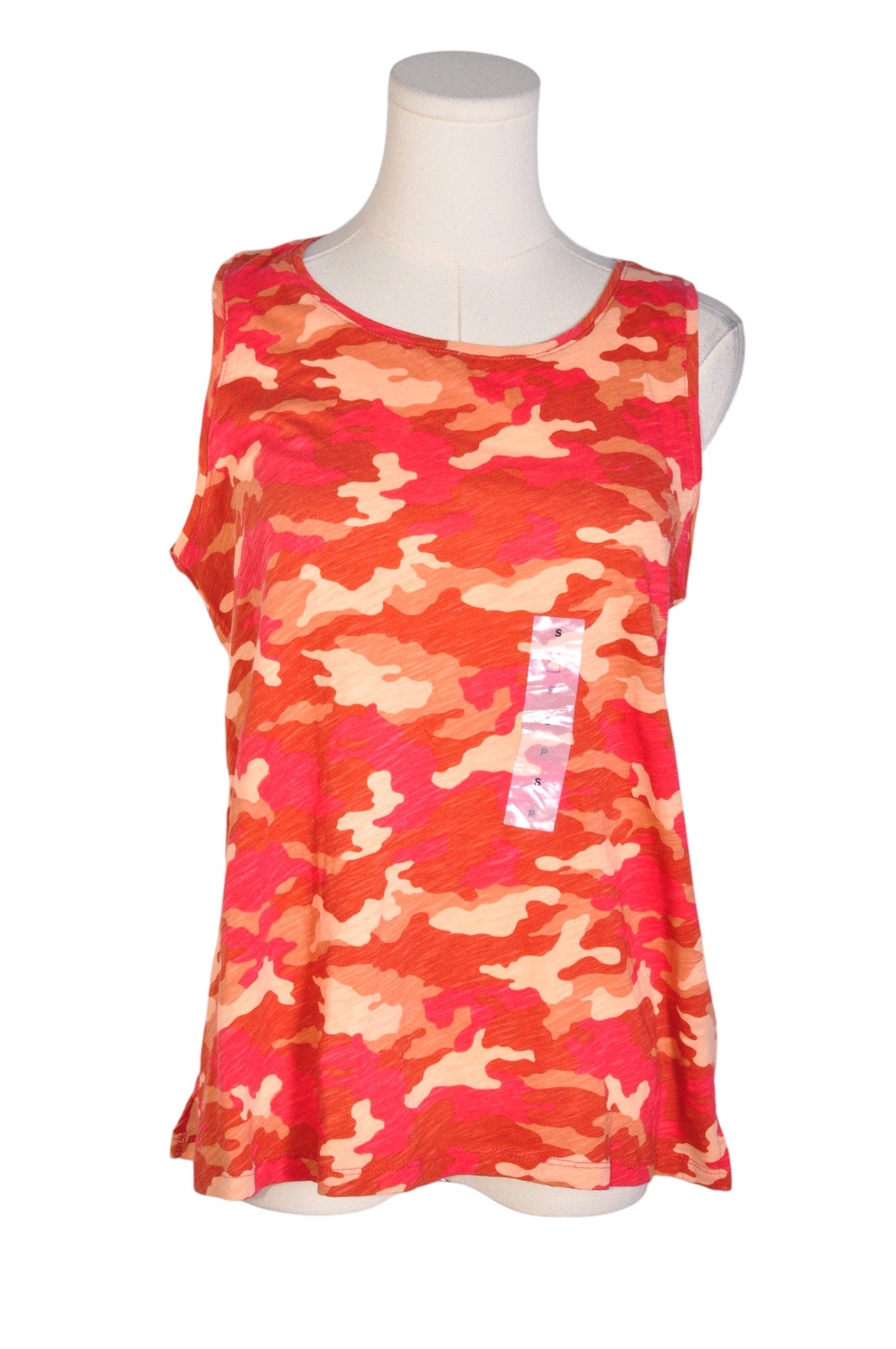Stylish OLD NAVY Women's Orange Regular-Fit Tank Tops - Size S