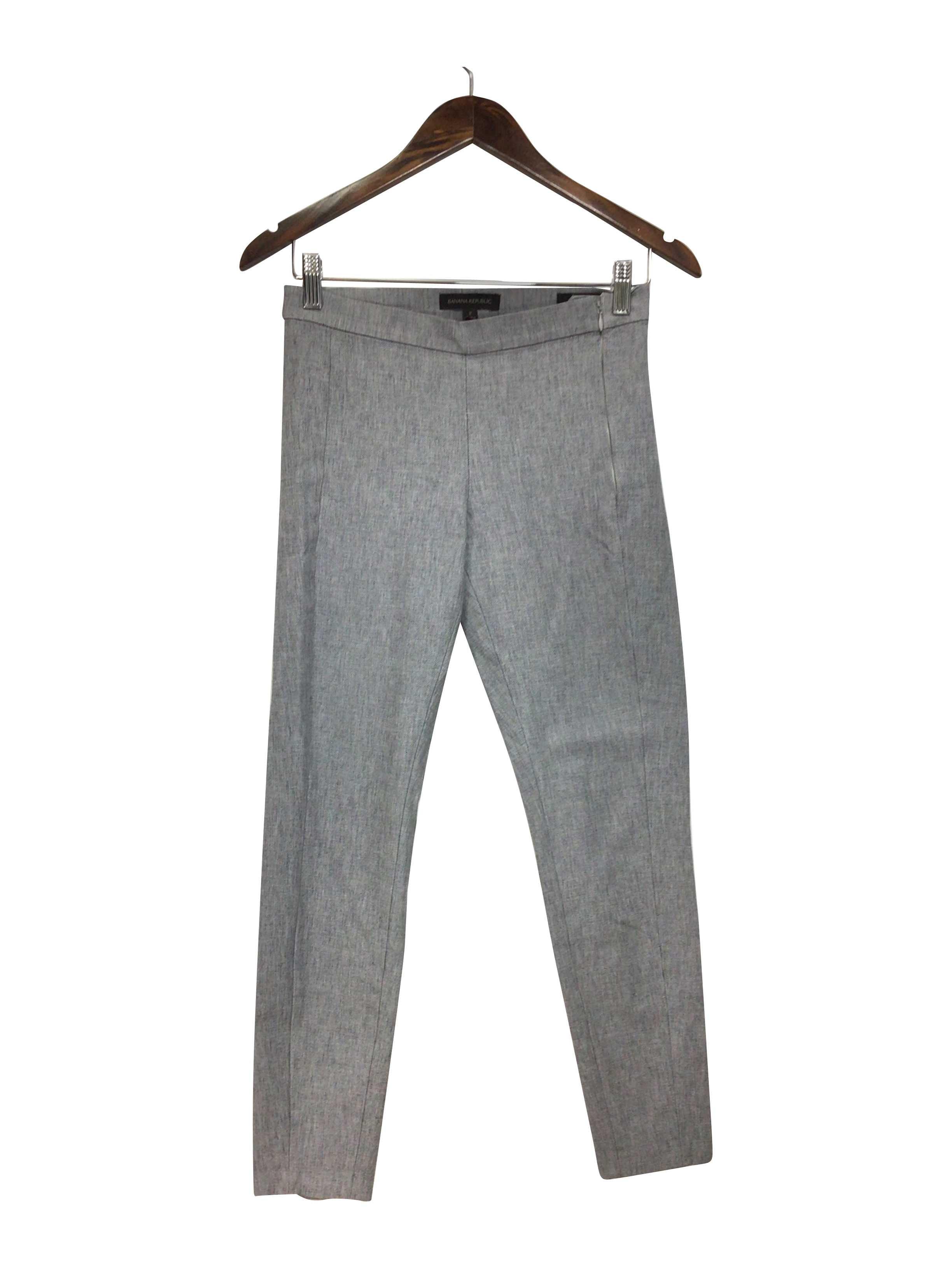 BANANA REPUBLIC Stylish Regular Fit Gray Pant - Size 2