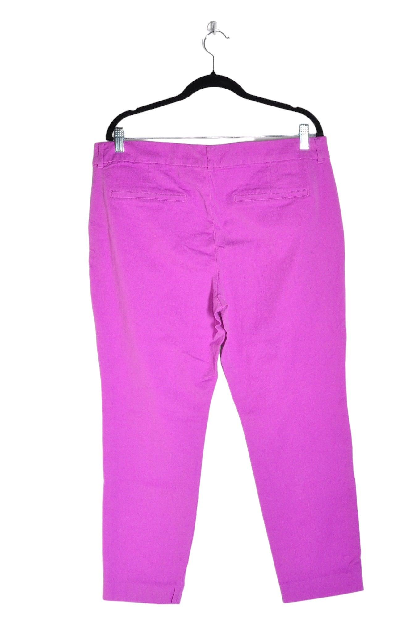 OLD NAVY Stylish Women's Purple Regular-Fit Work Pants - Size 16