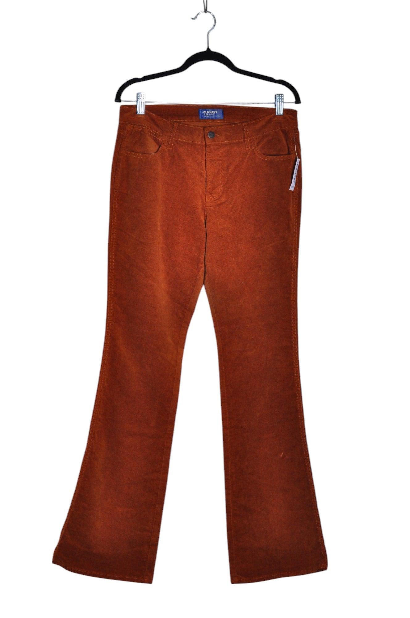 OLD NAVY Stylish Women's Brown Regular-Fit Work Pants - Size 10