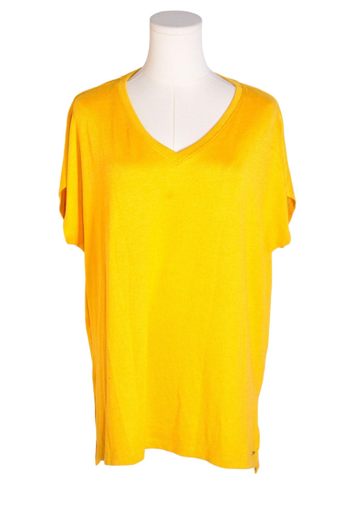 ORVIS Stylish Regular-Fit Yellow Women's T-Shirt - Size L
