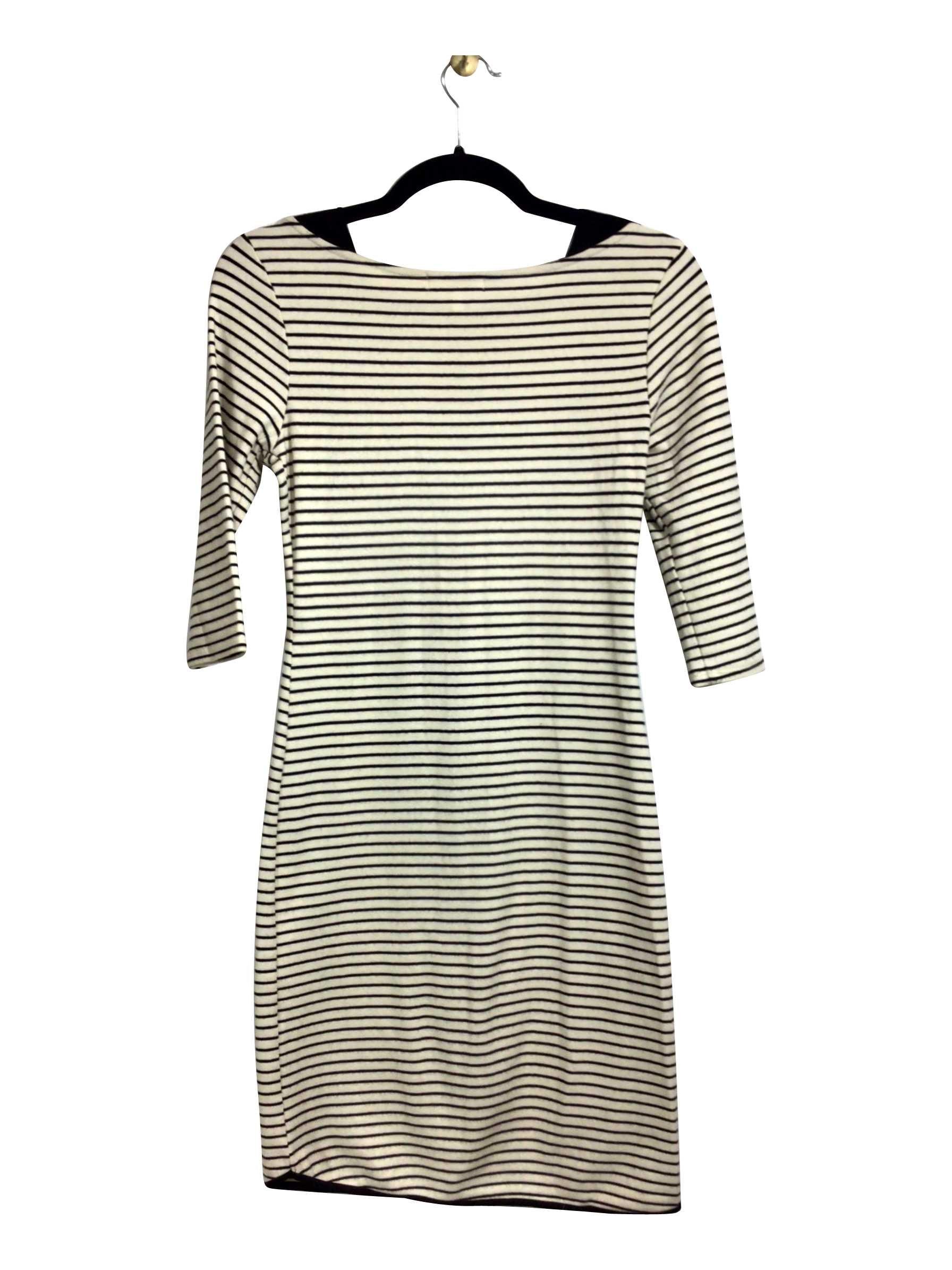 MONTEAU Chic Regular Fit White Midi Dress - Size M