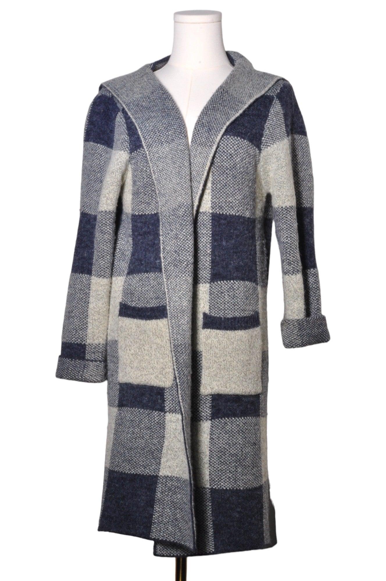Stylish MONTEAU Women's Regular Fit Blue Coat - Size S