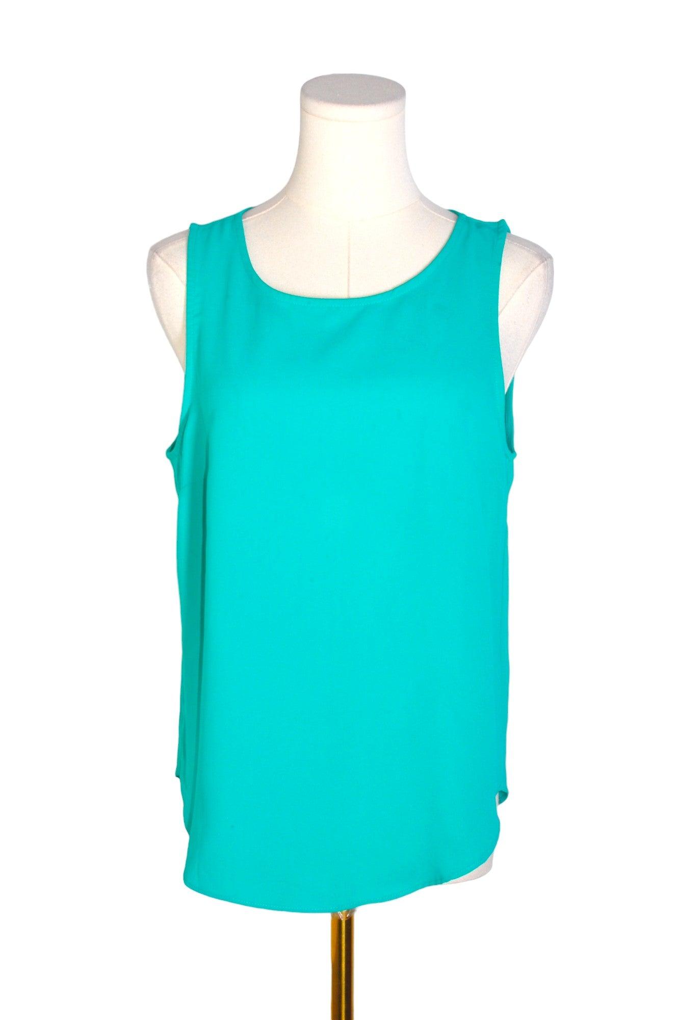 FOREVER 21 Stylish Women's Regular-Fit Green T-Shirt - Size M