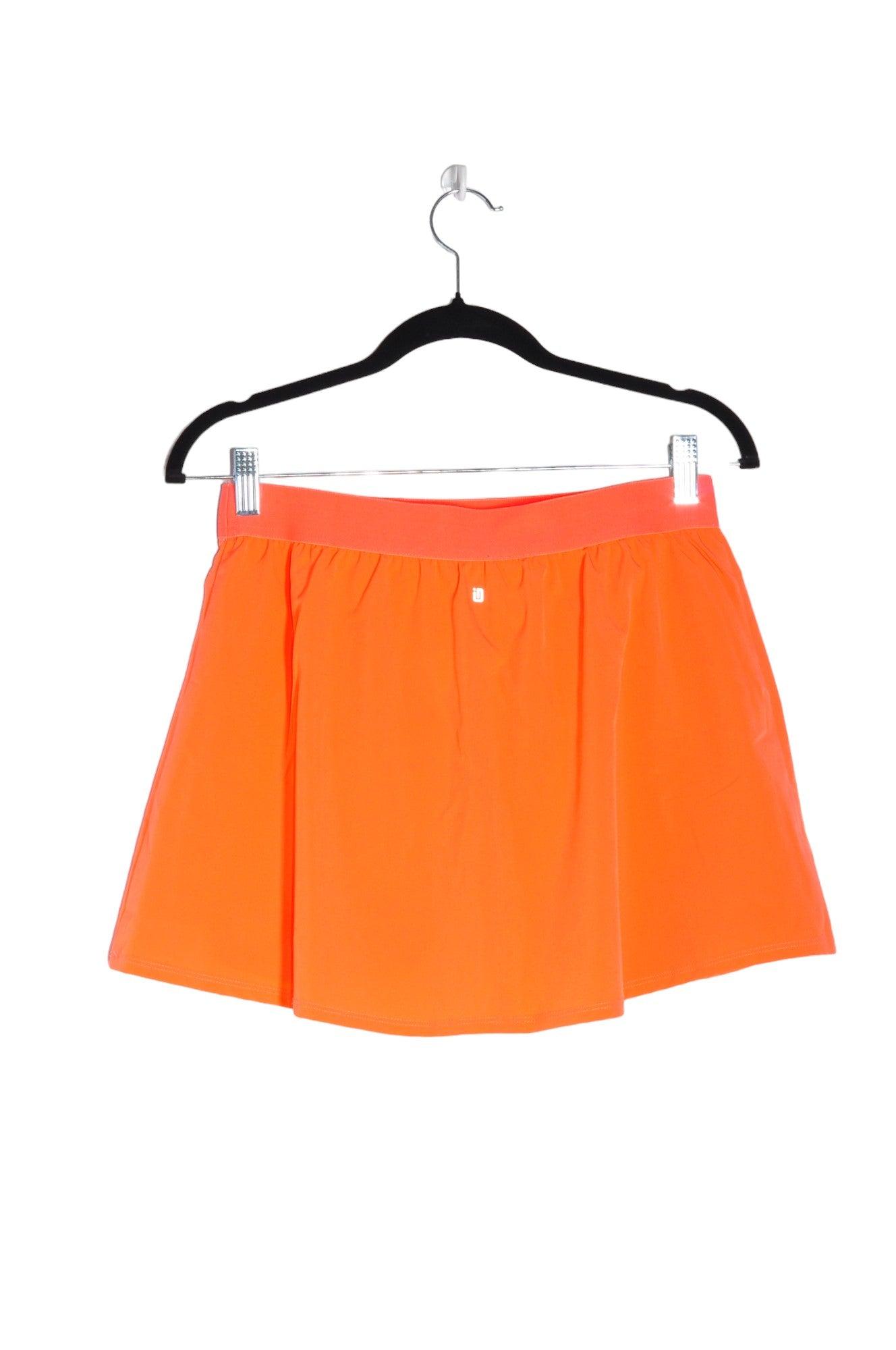 IDEOLOGY Stylish Women's Orange Regular Fit Activewear Shorts & Skirts - Size S