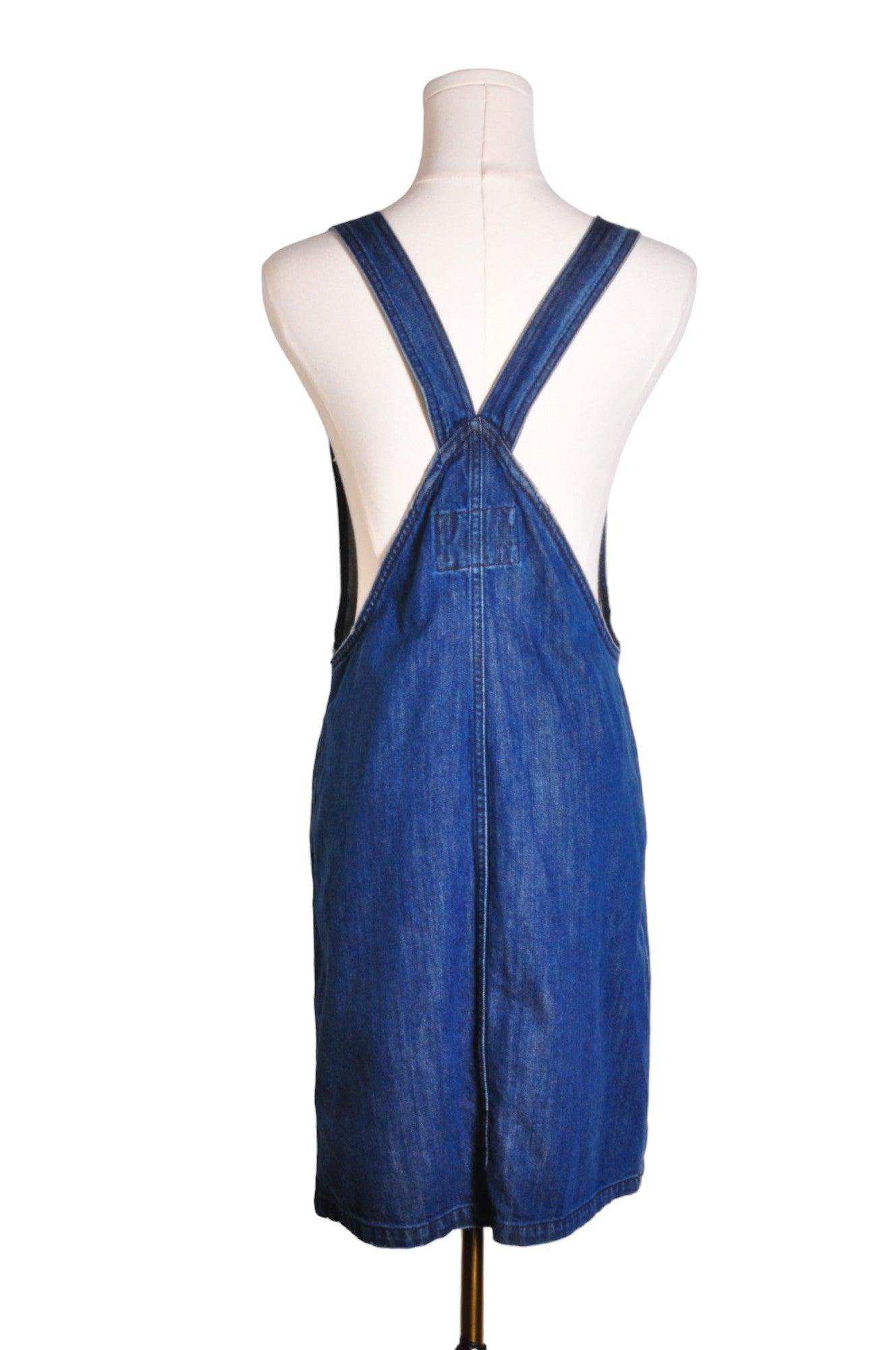 FOREVER 21 Stylish Blue Regular Fit Women's Overalls - Size M
