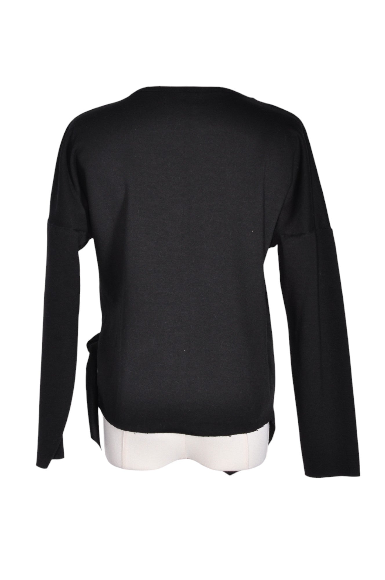 LILI SIDONIO Stylish Black Regular Fit Women's Blouses - Size S