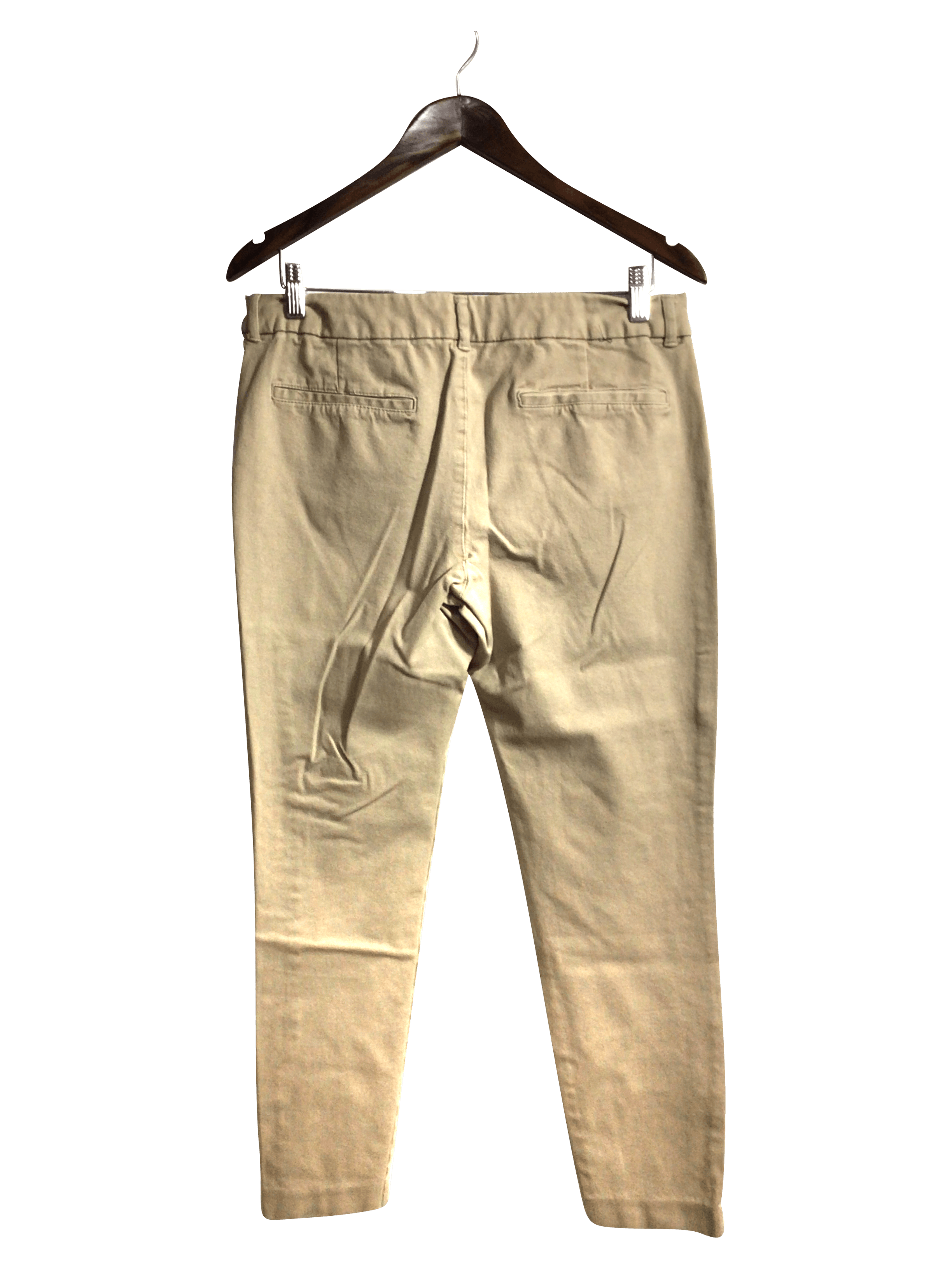 Stylish OLD NAVY Beige Regular Fit Size 12 Women's Work Pants