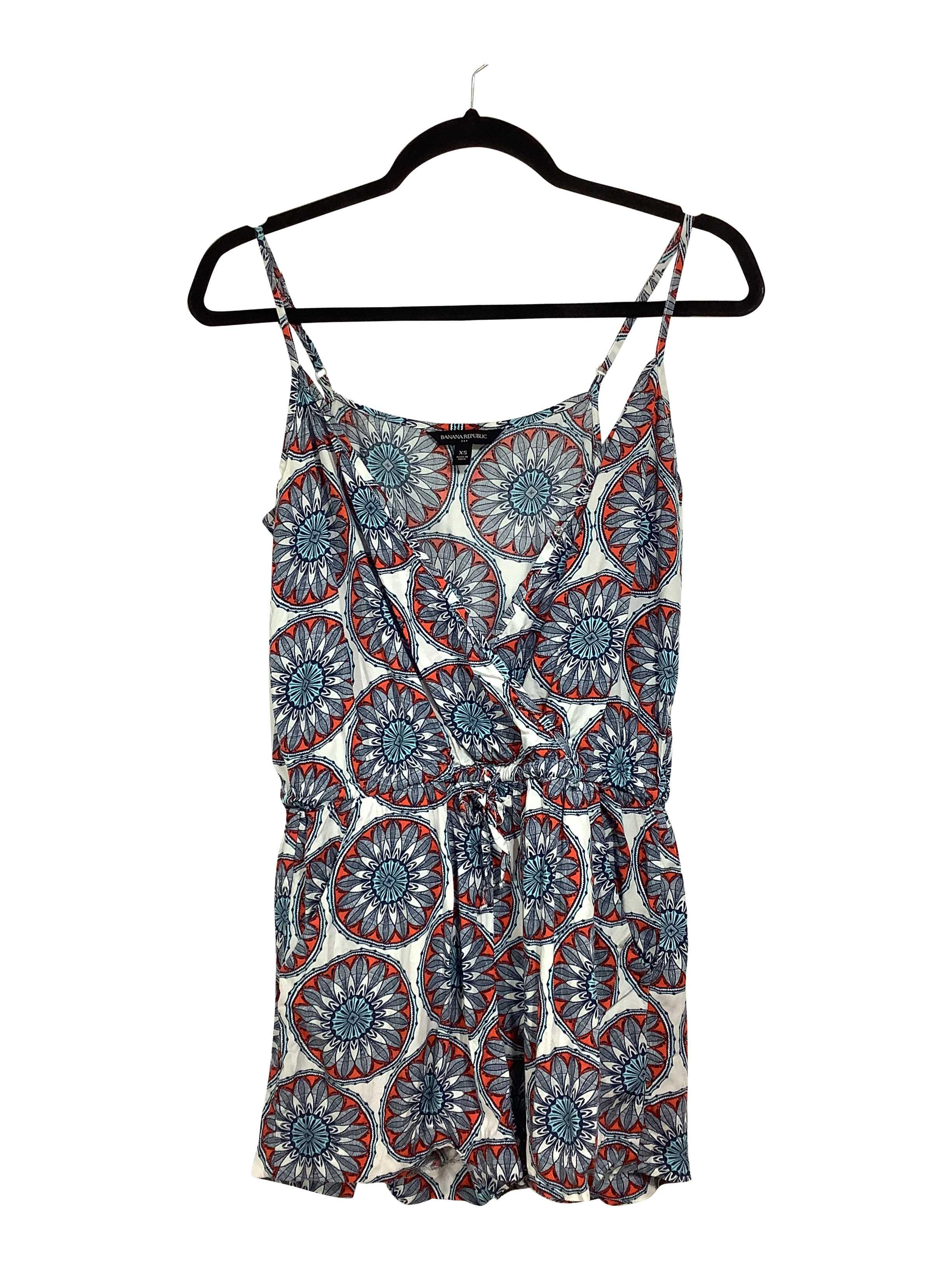 BANANA REPUBLIC Stylish Regular Fit Blue Romper in XS - Second Hand Gem