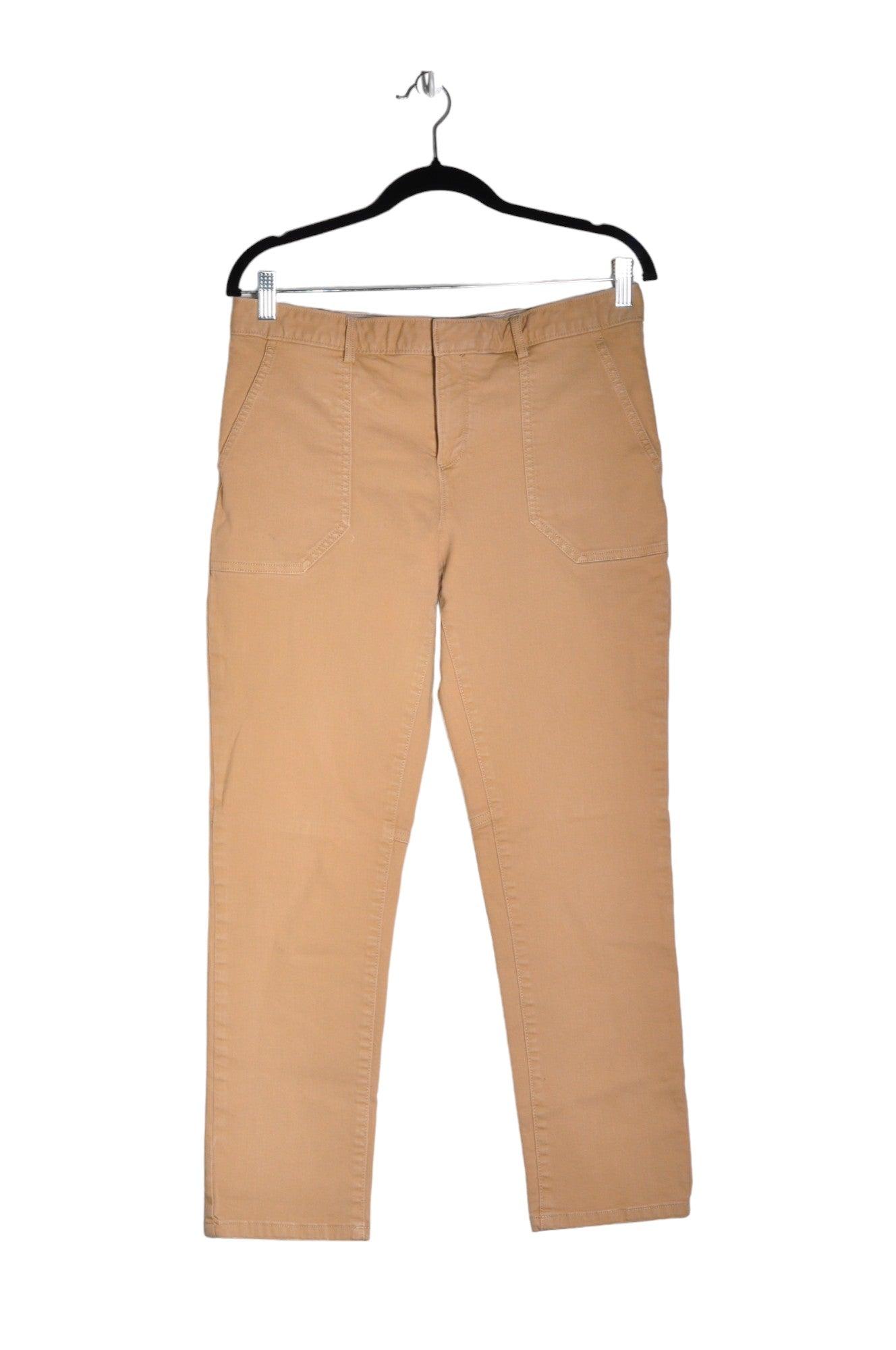 BANANA REPUBLIC Women's Beige Regular-Fit Straight-Legged Second-Hand Jeans - Size 8