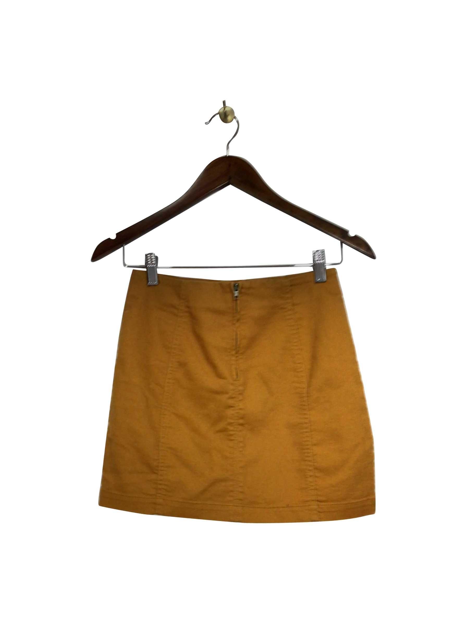 FOREVER 21 Stylish Orange Regular Fit Second - Hand Skirt - Size S