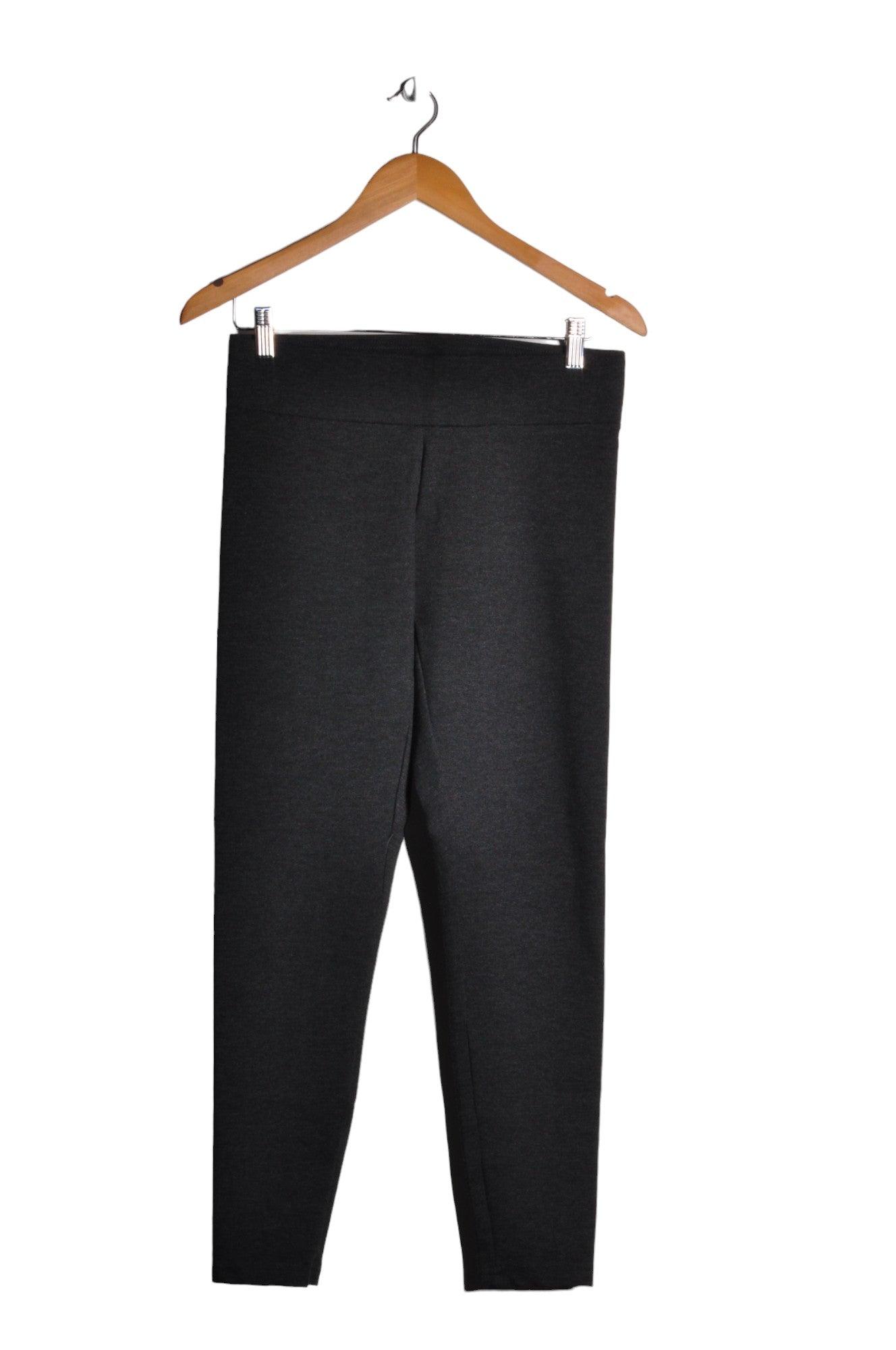 Stylish LOFT Women's Gray Regular-Fit Activewear Leggings - Size S