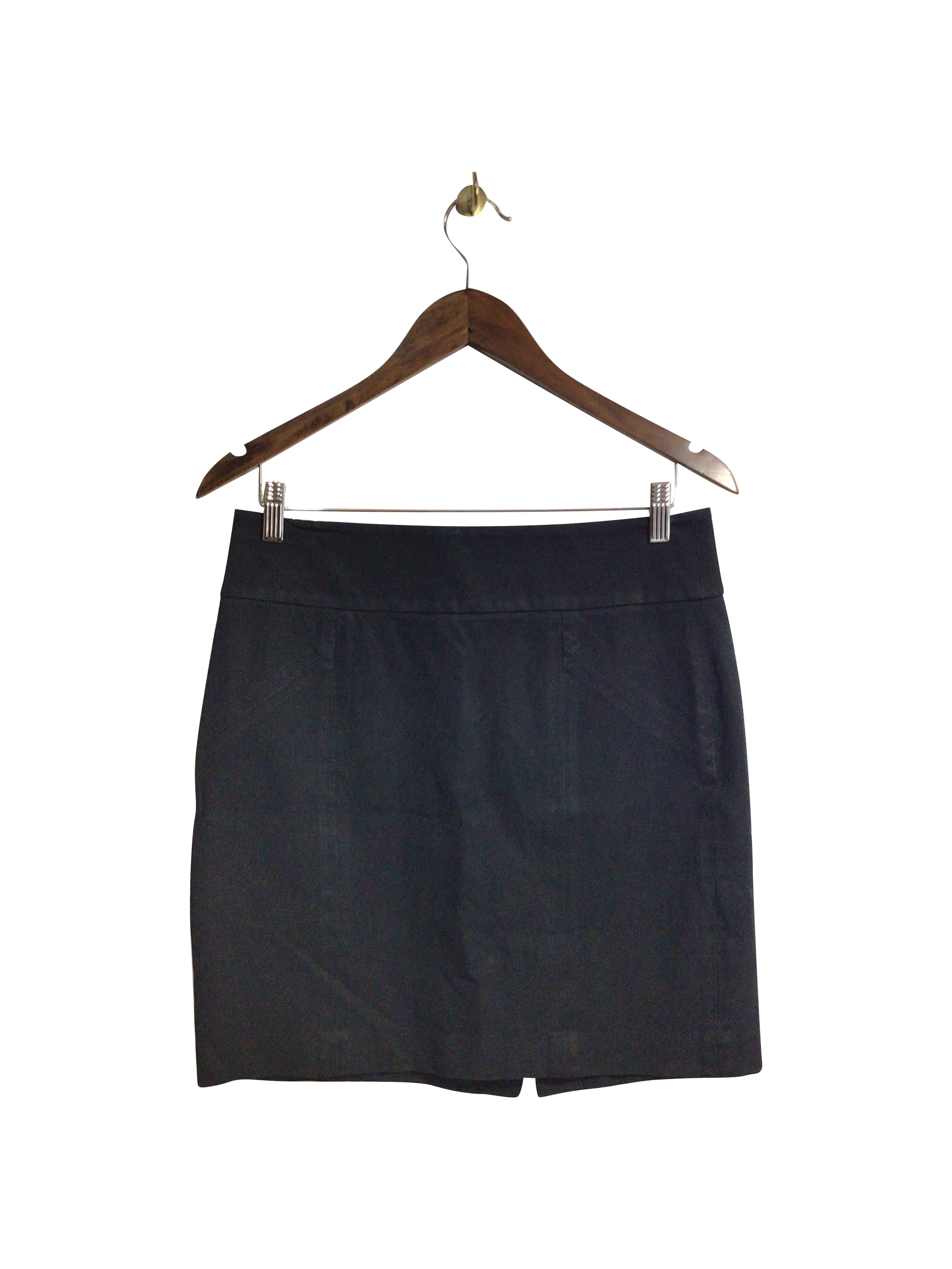 BANANA REPUBLIC Stylish Women's Casual Black Regular-fit Skirt - Size 8