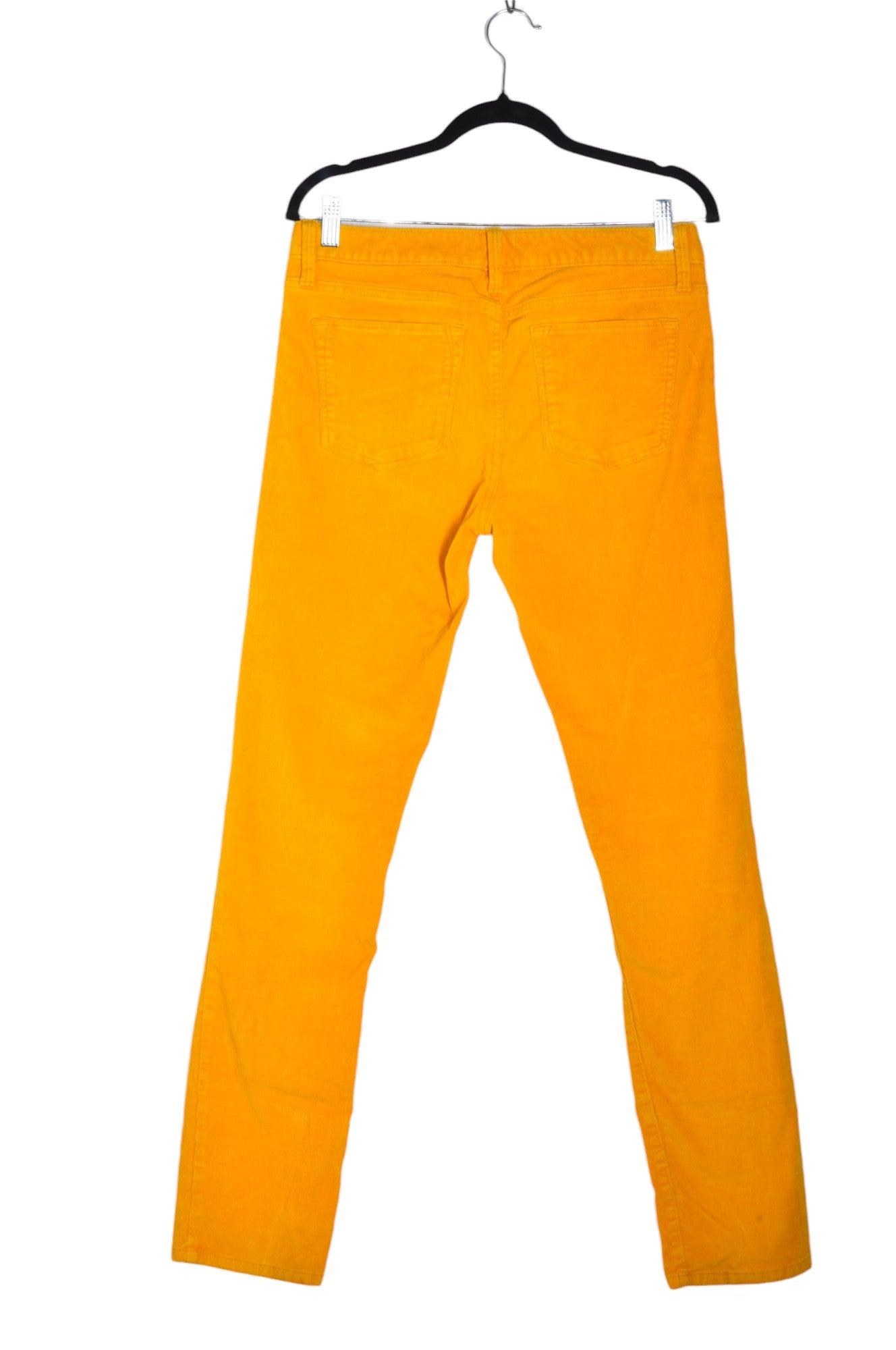 BANANA REPUBLIC Stylish Women's Straight-Legged Regular Fit Yellow Jeans - Size 29