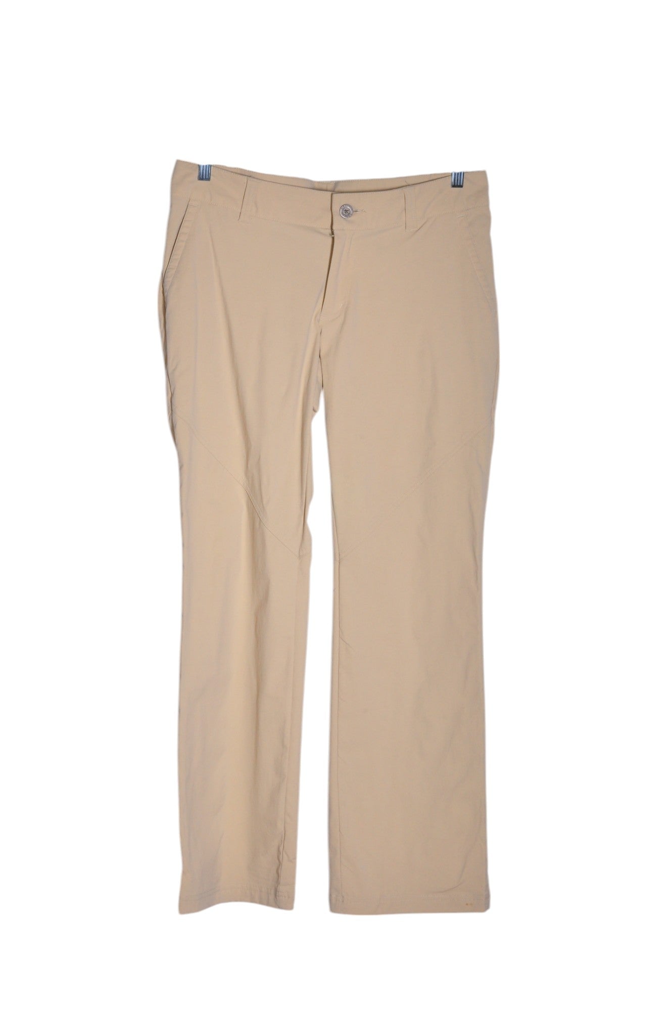 COLUMBIA Stylish Women's Beige Regular Fit Work Pants - Size 12