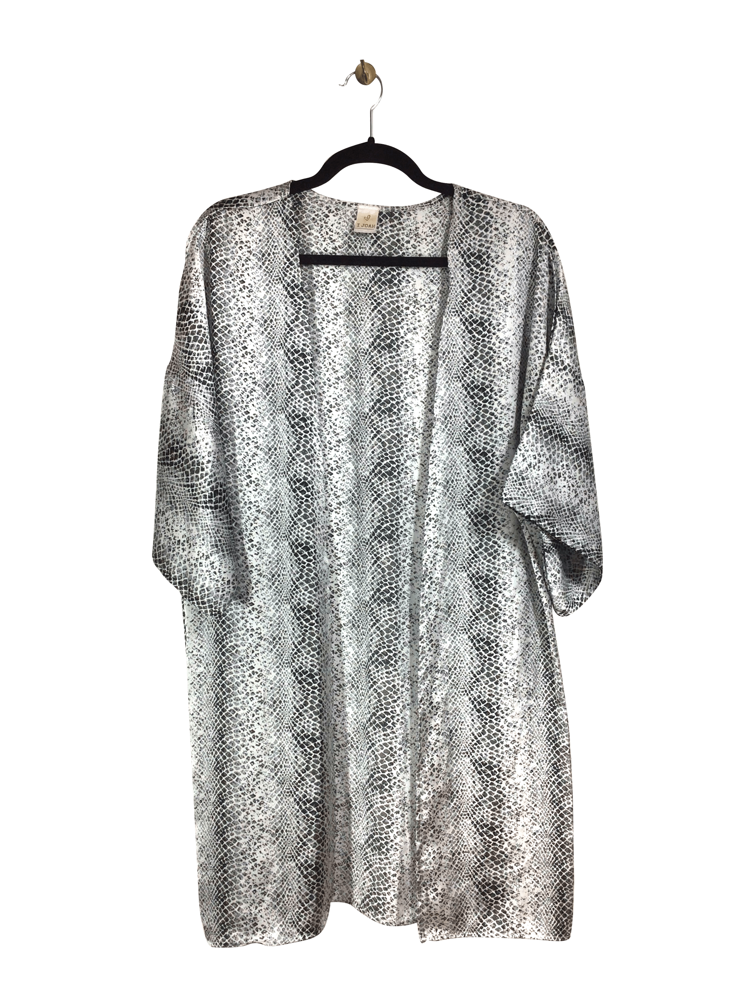 Stylish I JOAH Gray Regular Fit Women's Blouse - Size L