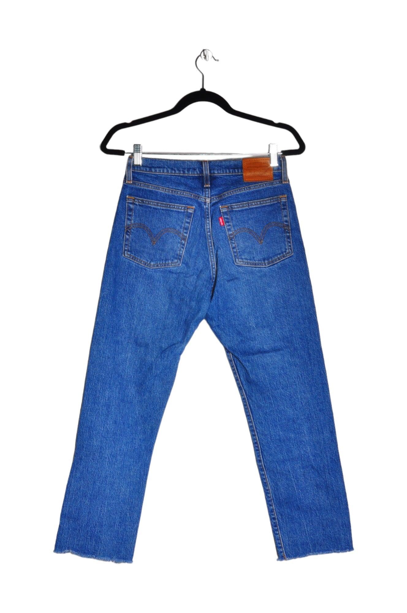 LEVI'S Second-Hand Blue Regular-Fit Women's Straight-Legged Jeans Size 26
