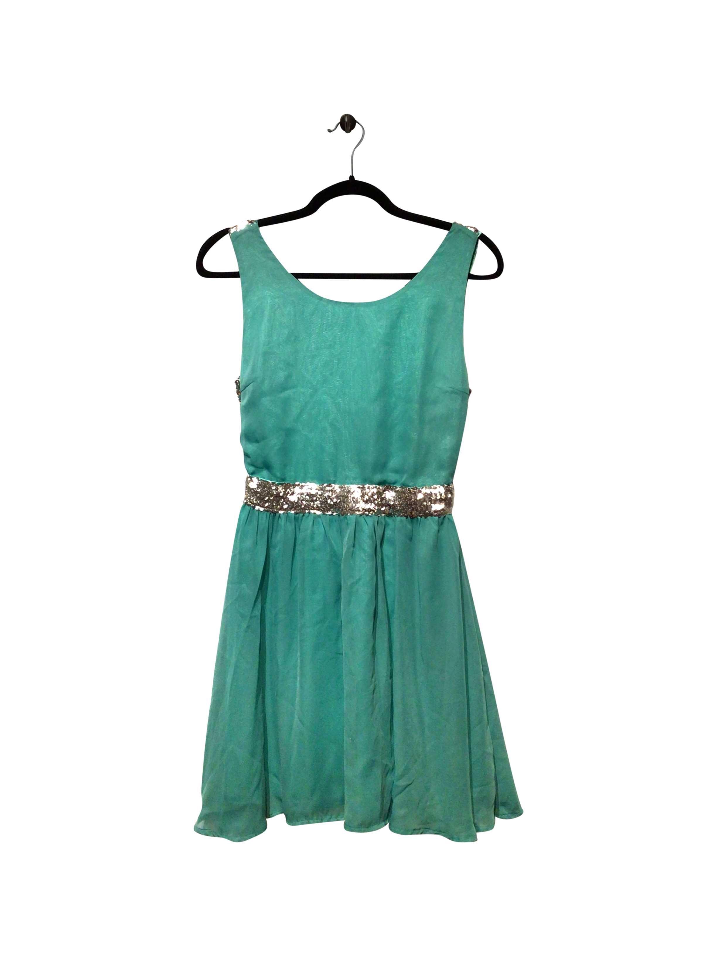 Stylish Blue PAPRIKA Regular Fit Shift Dress - Size 6