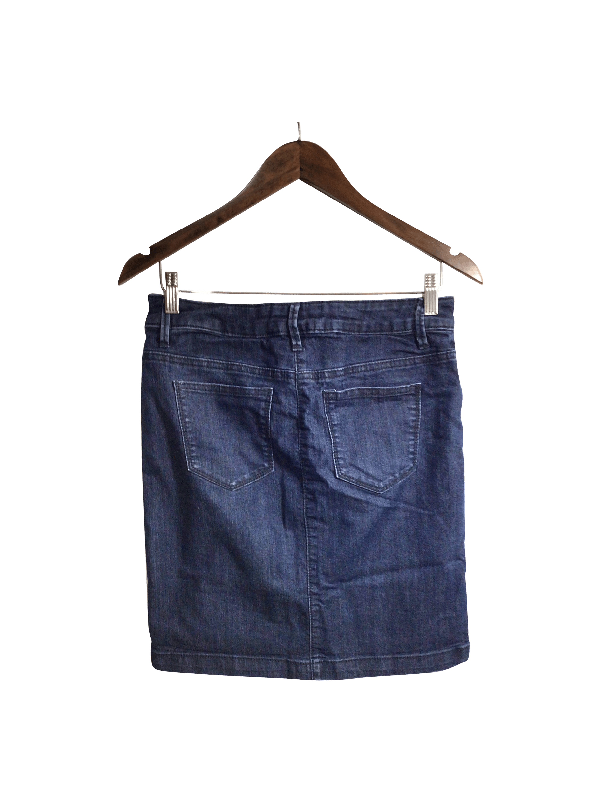 INSIDER Blue Regular Fit Women's Denim Skirt - Size 6